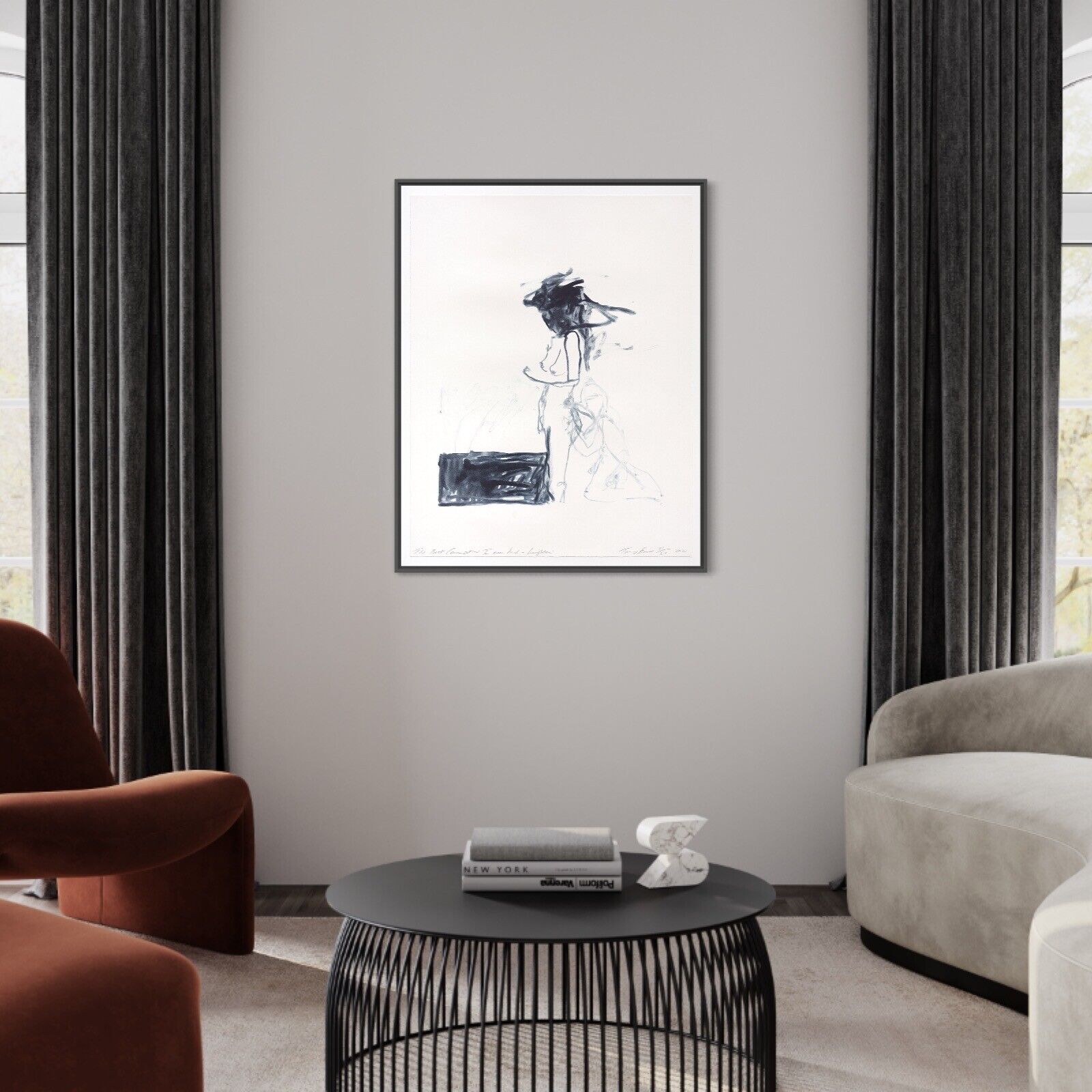 Artwork by Tracey Emin, The Best Conversation I ever had – Laughter (from A Journey To Death), Made of Colour lithographs on Somerset Velvet Warm White 400gsm 