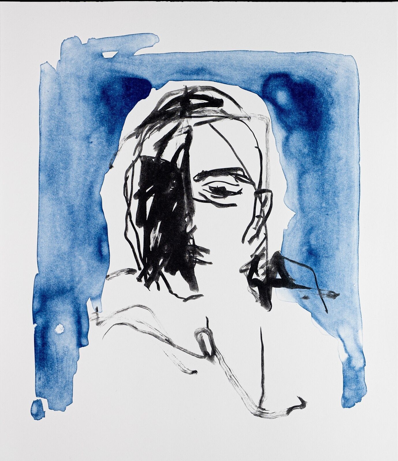 Artwork by Tracey Emin, These Feelings Were True, Made of 2 colour lithograph on Somerset Velvet Warm White 400gsm 