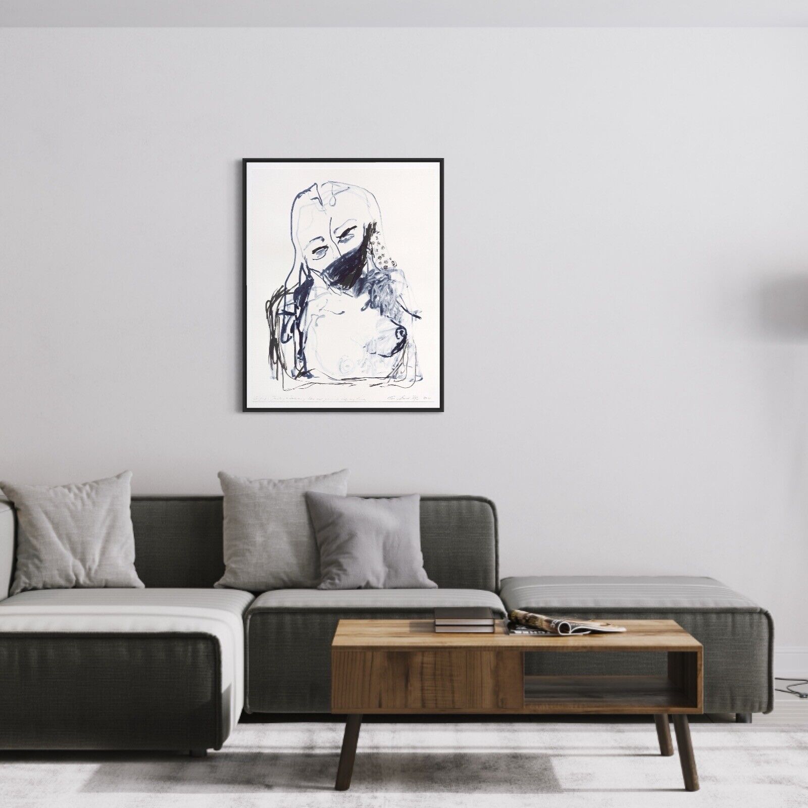 Artwork by Tracey Emin, Crying – Shouting – Screaming – Was Not going to help me Live (from A Journey To Death), Made of Colour lithographs on Somerset Velvet Warm White 400gsm 