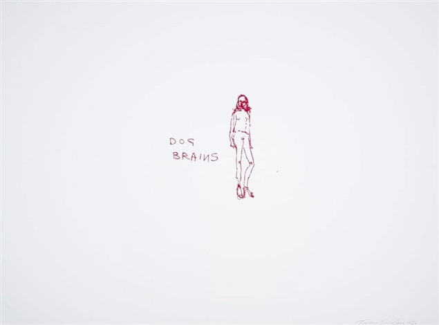 Dog Brains by Tracey Emin, 2000