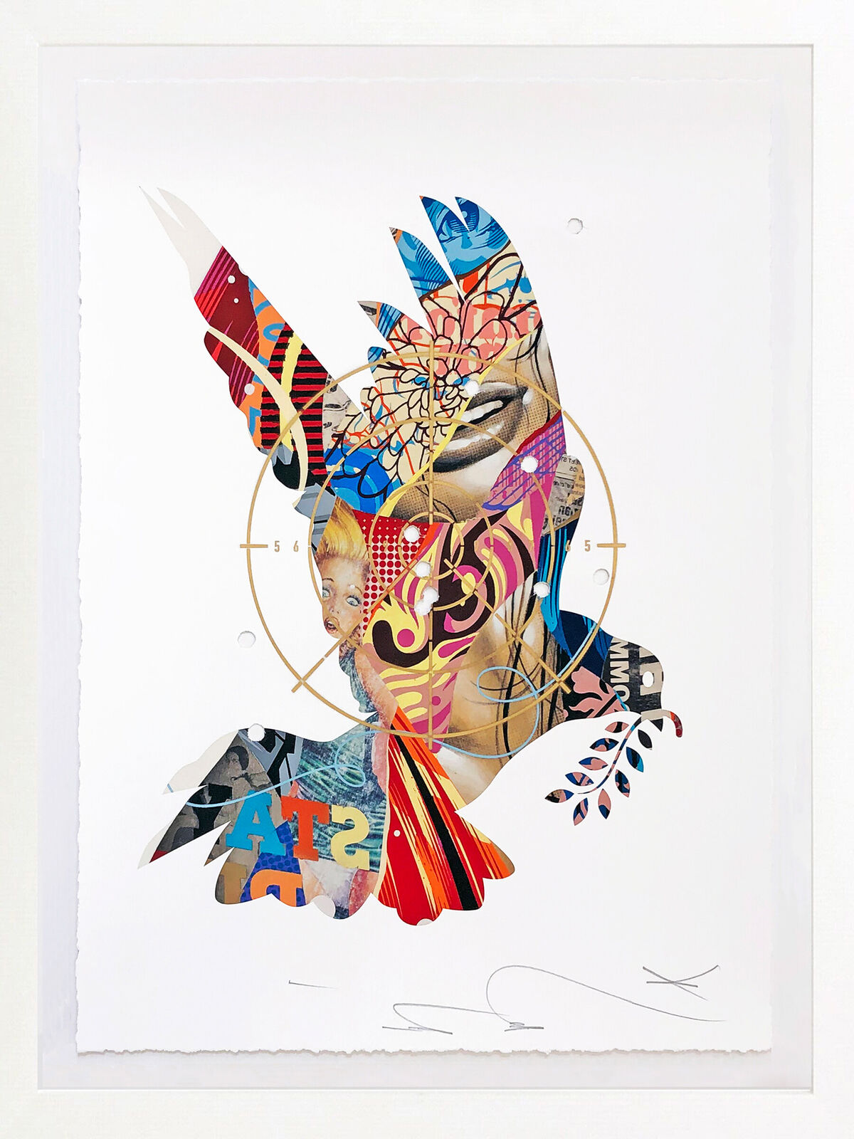DOVES OF WAR 58 by Tristan Eaton, 2022