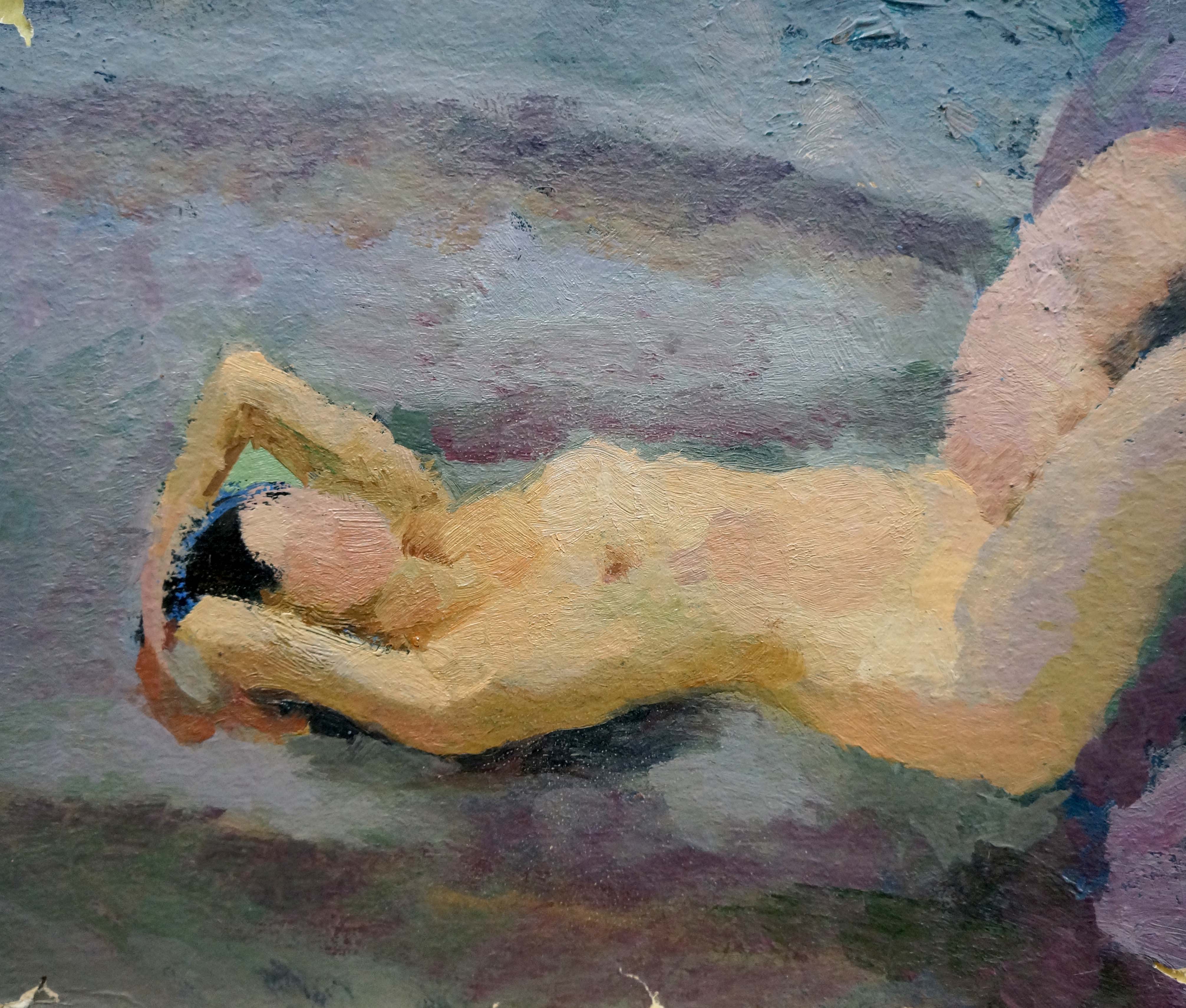 Naked girl by Valentina Petrovna Tsvetkova, null