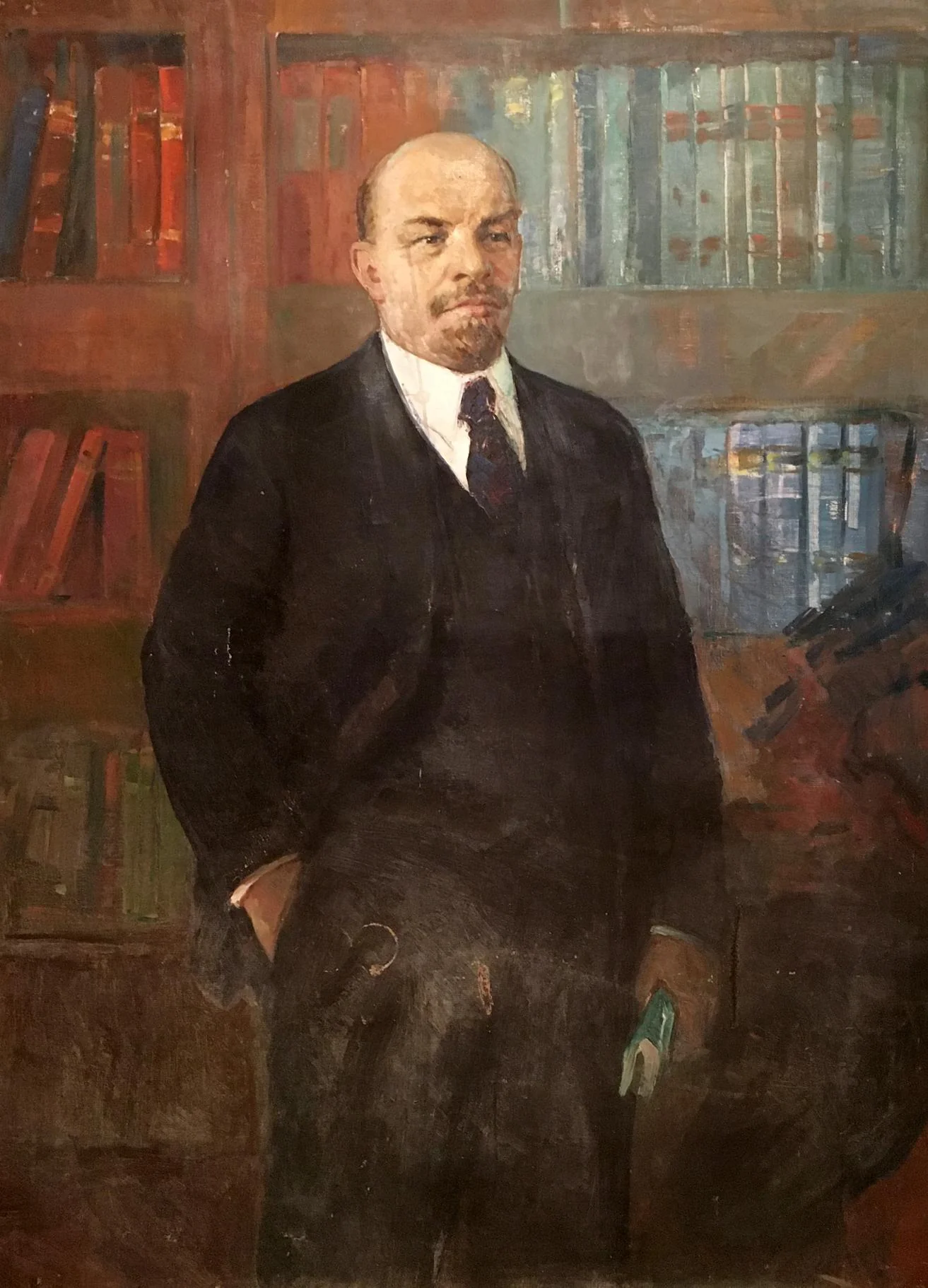 Portrait of Lenin by Valentina Petrovna Tsvetkova, null