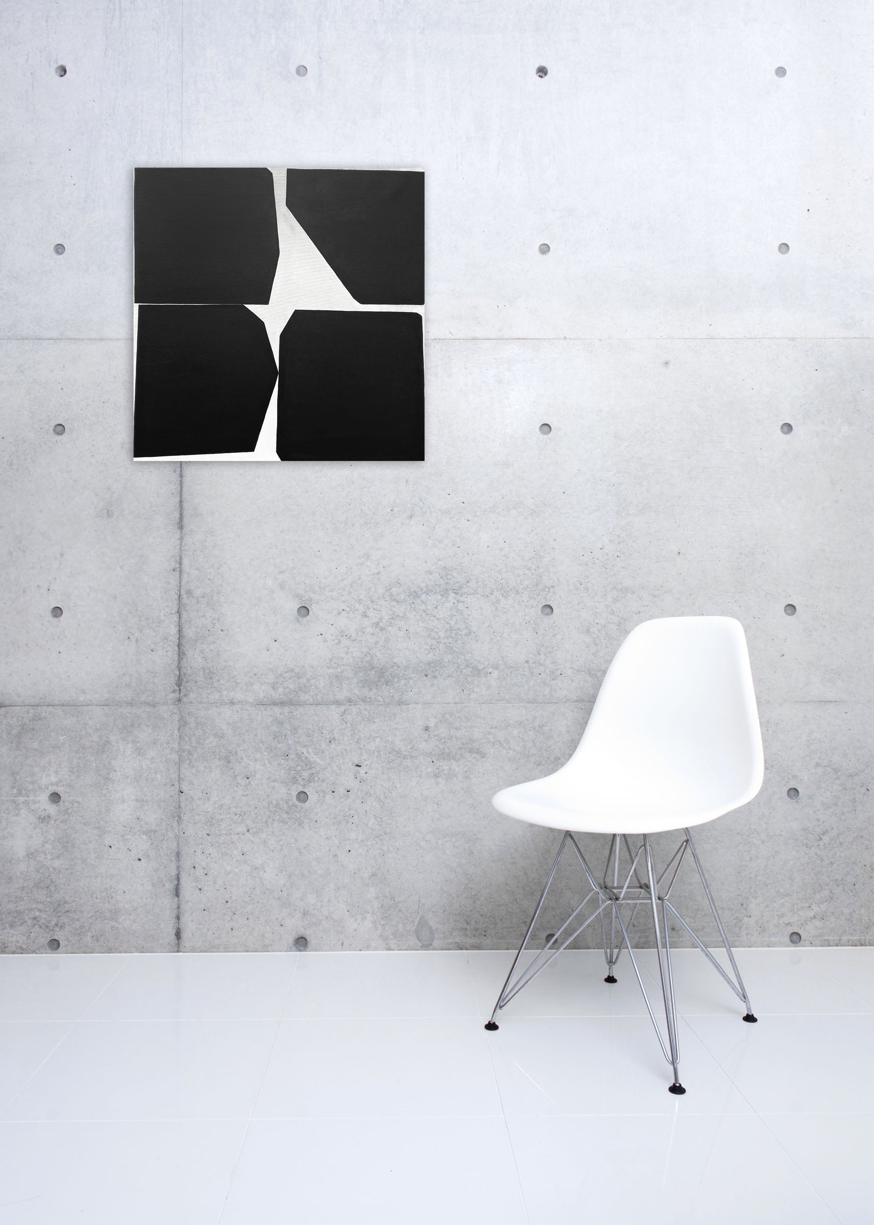 Artwork by Ulla Pedersen, Cut-Up 21-1, Made of Acrylic on canvas 