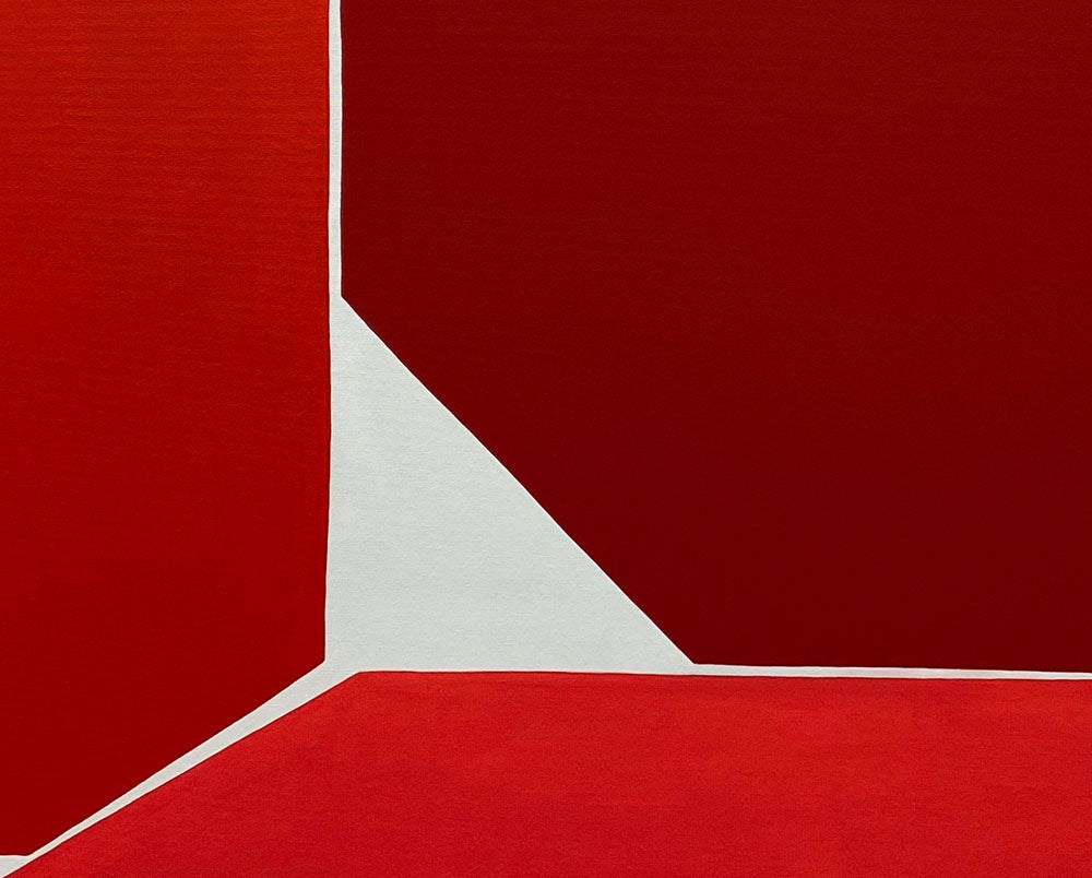 Artwork by Ulla Pedersen, Cut-Up 21-3, Made of Acrylic on canvas 