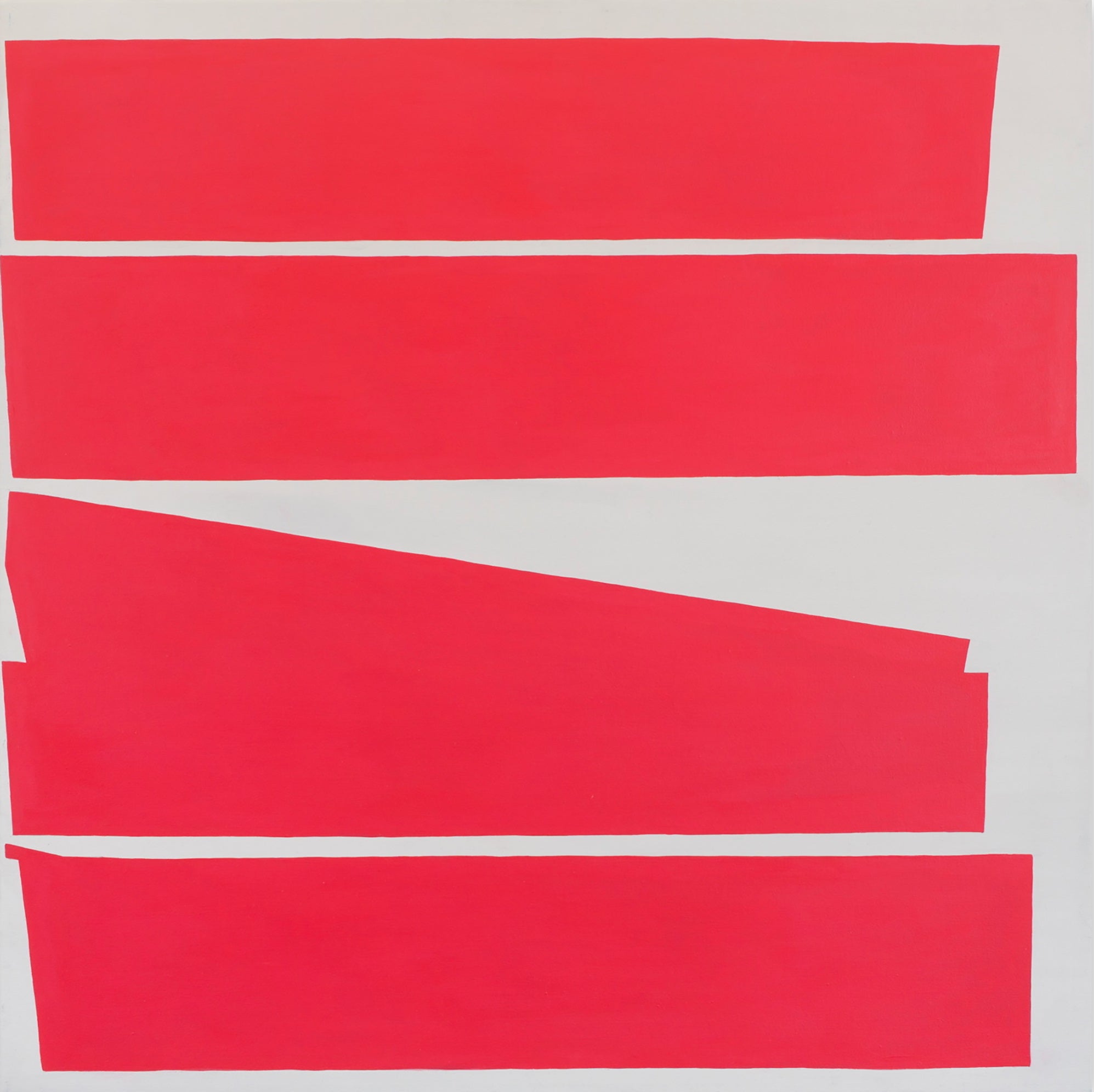 Artwork by Ulla Pedersen, Cut-Up Canvas I.5, Made of Acrylic on canvas 