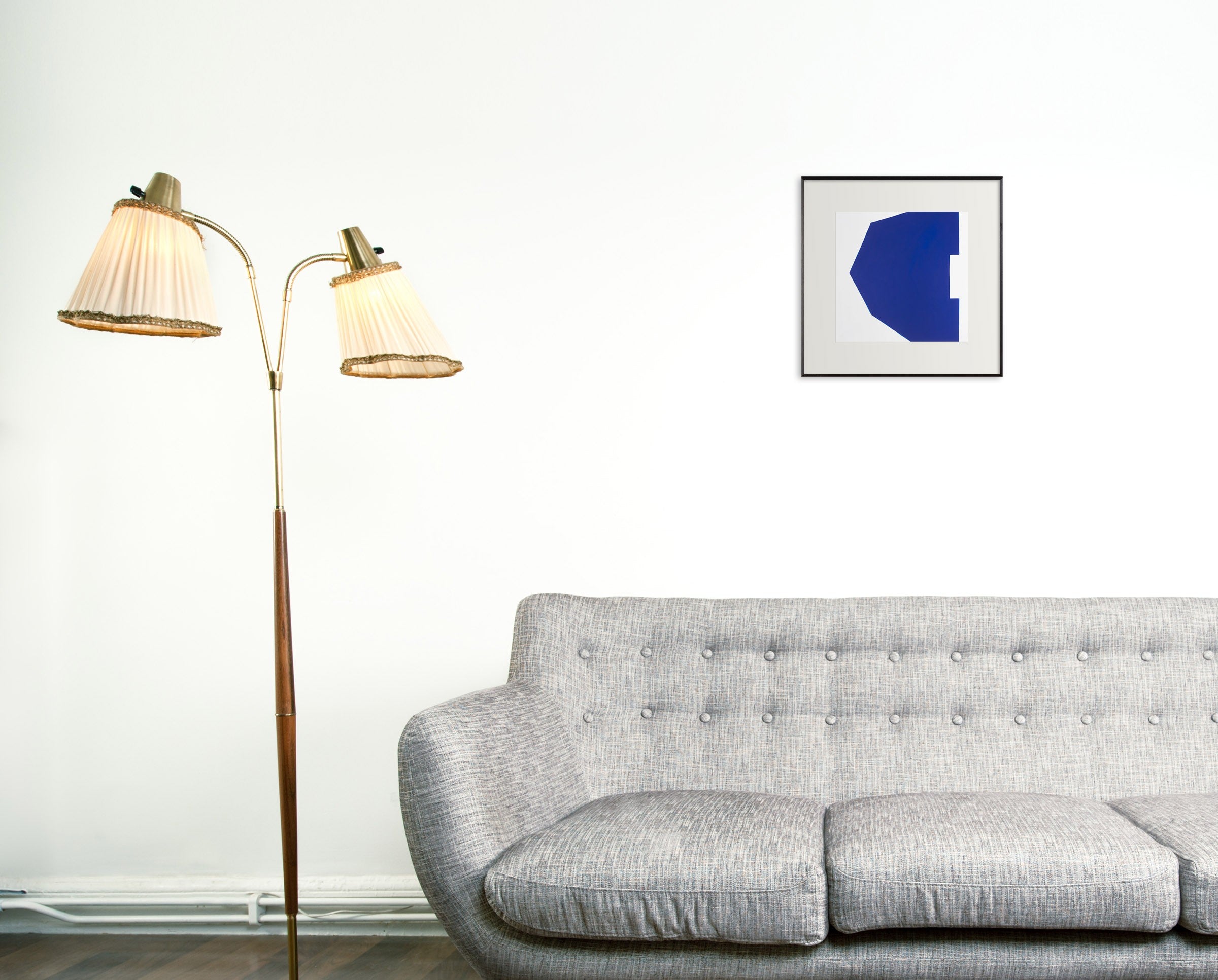 Artwork by Ulla Pedersen, Cut-Up Paper II.8, Made of Acrylic on paper 