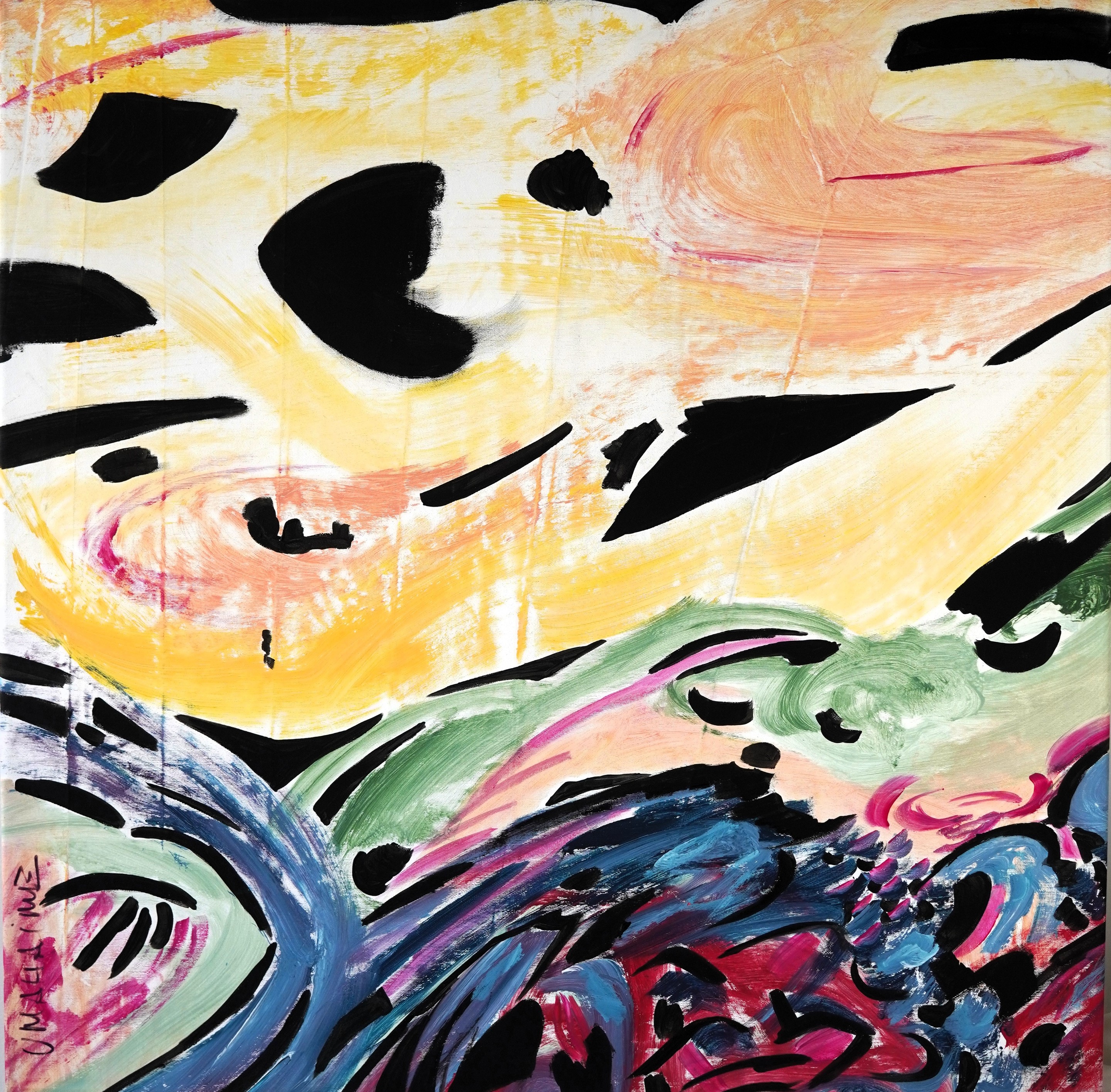 Painting for a Better Future (Regression Series) by Uma Haime, 2024