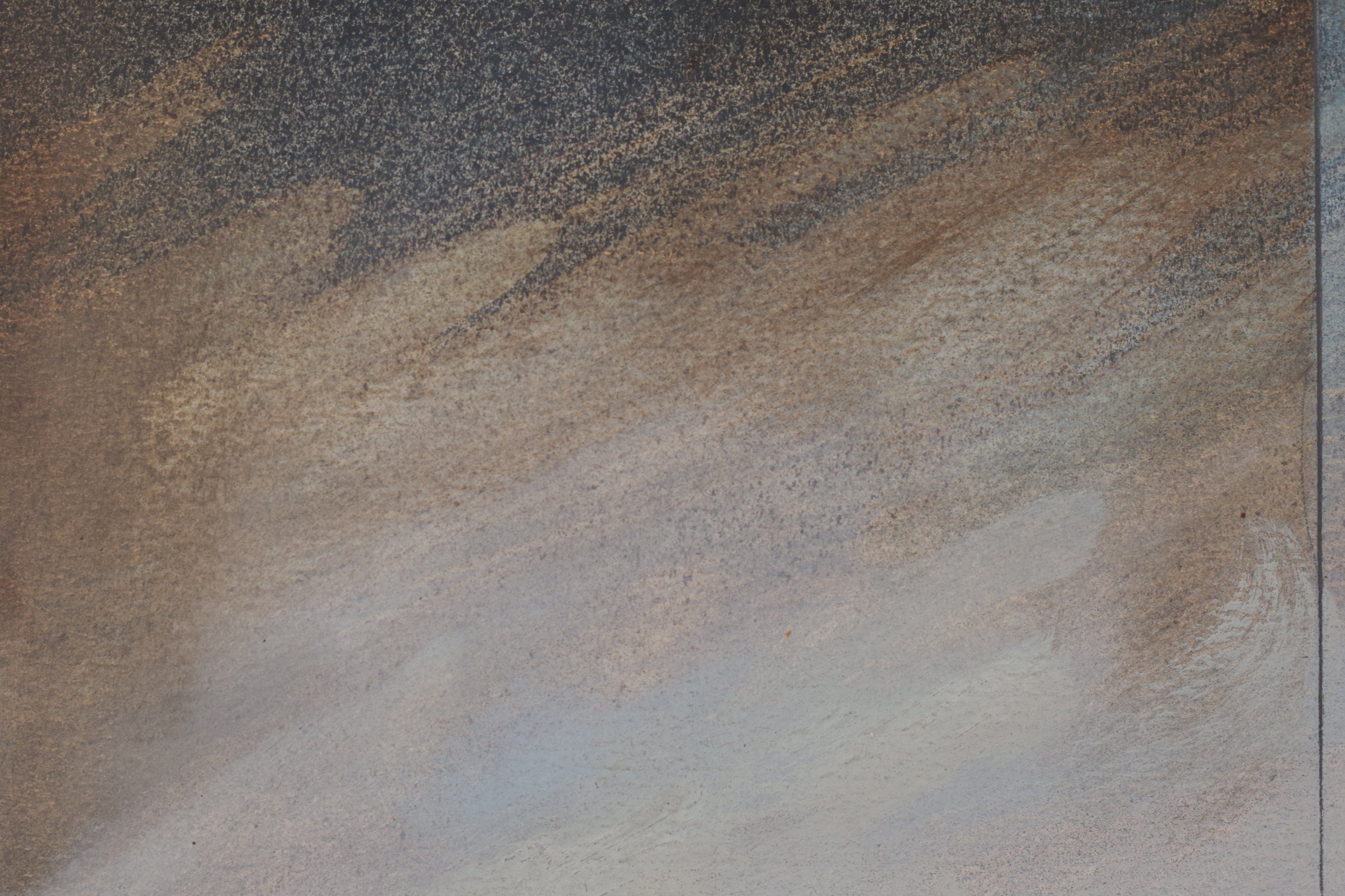 A drawing of a building with a quote on it.