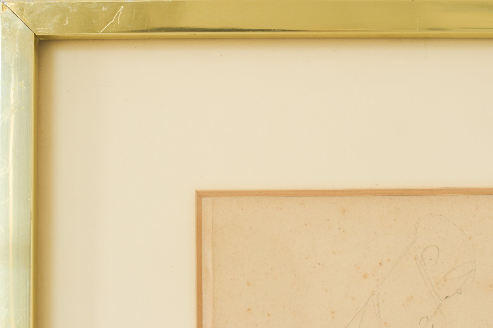 Artwork by Unknown, A Conversation, Made of Graphite on paper 