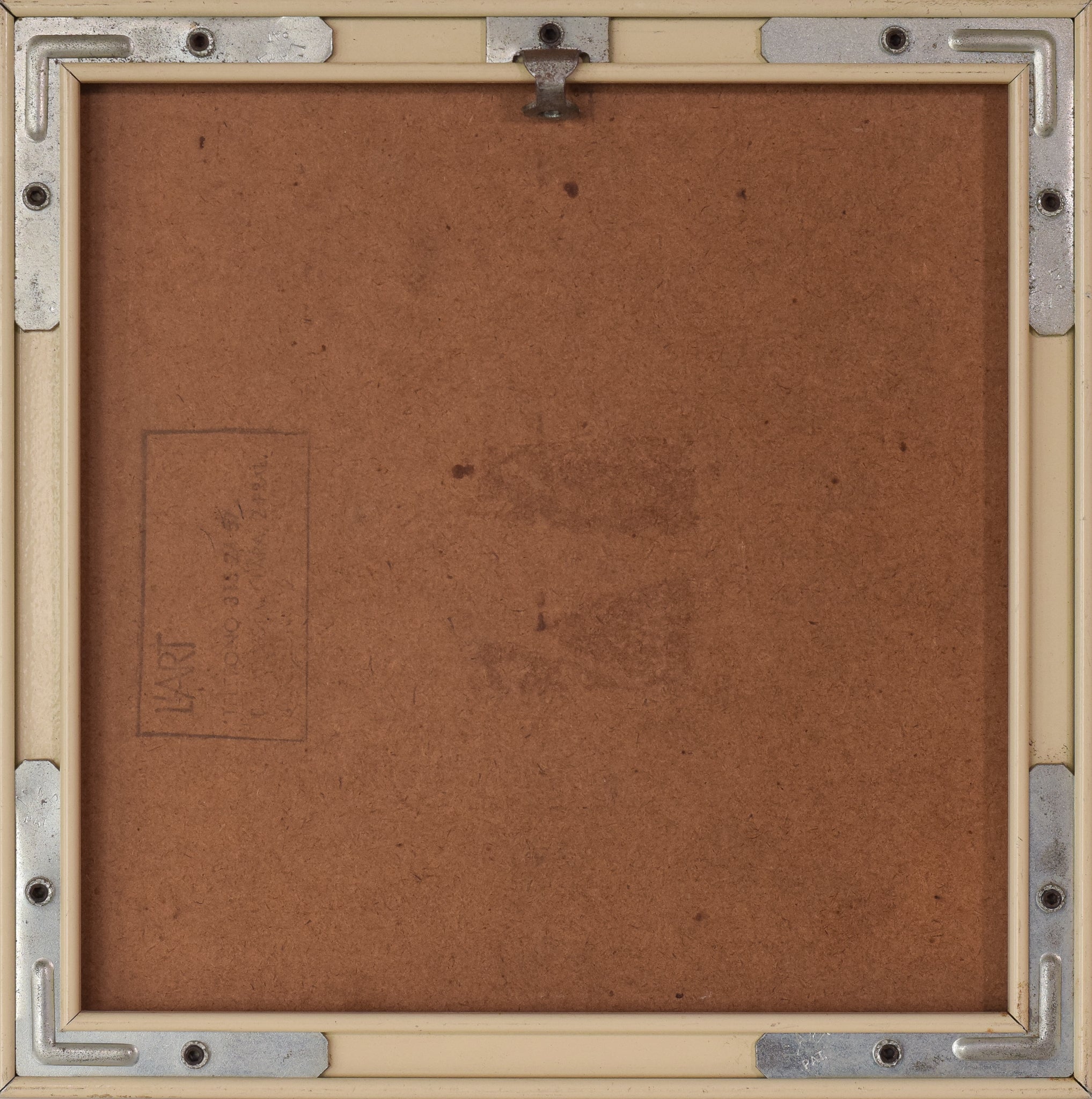 A drawing of a man with a beard and a hat.