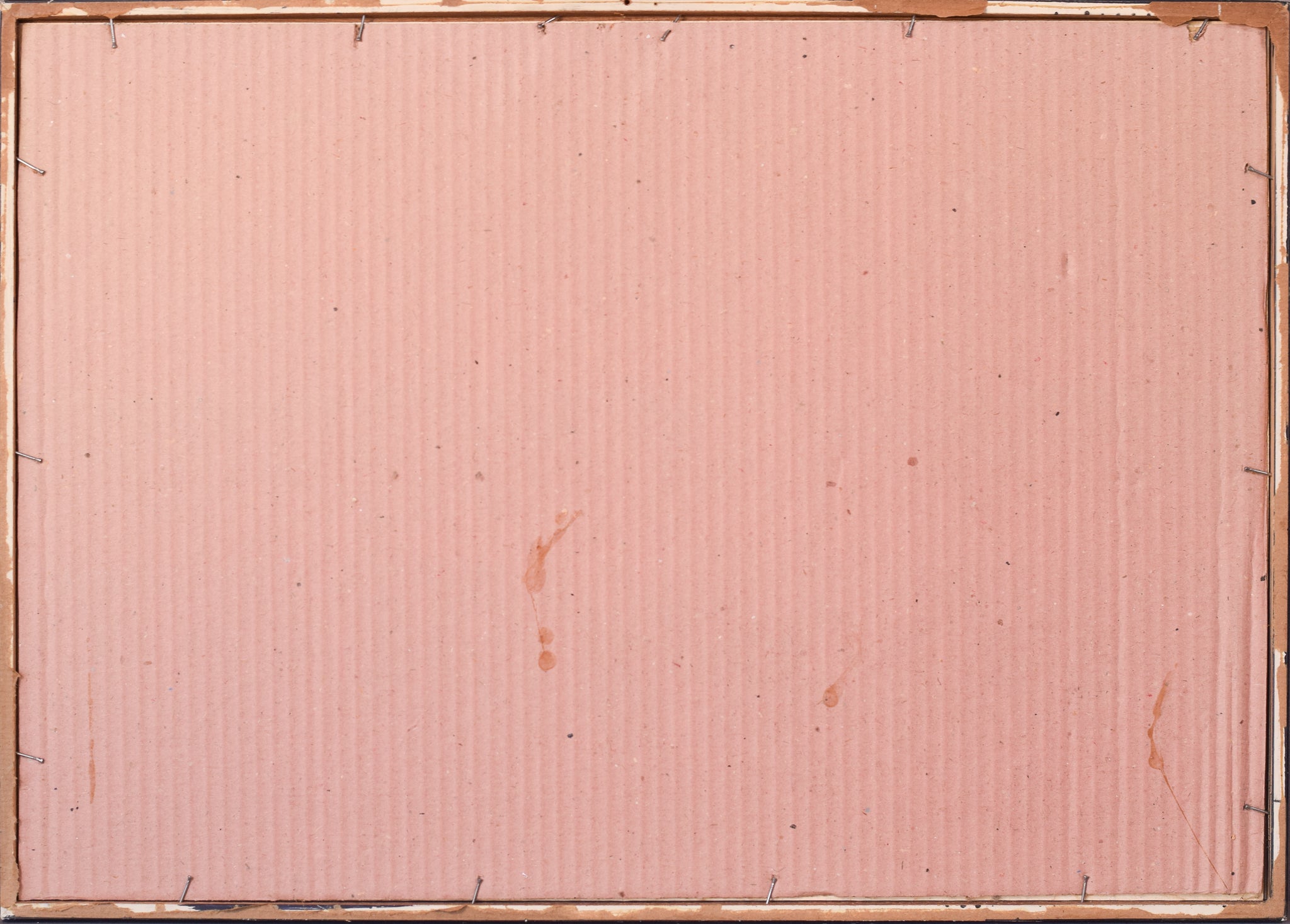 A watercolor painting of an abstract painting on a piece of paper.