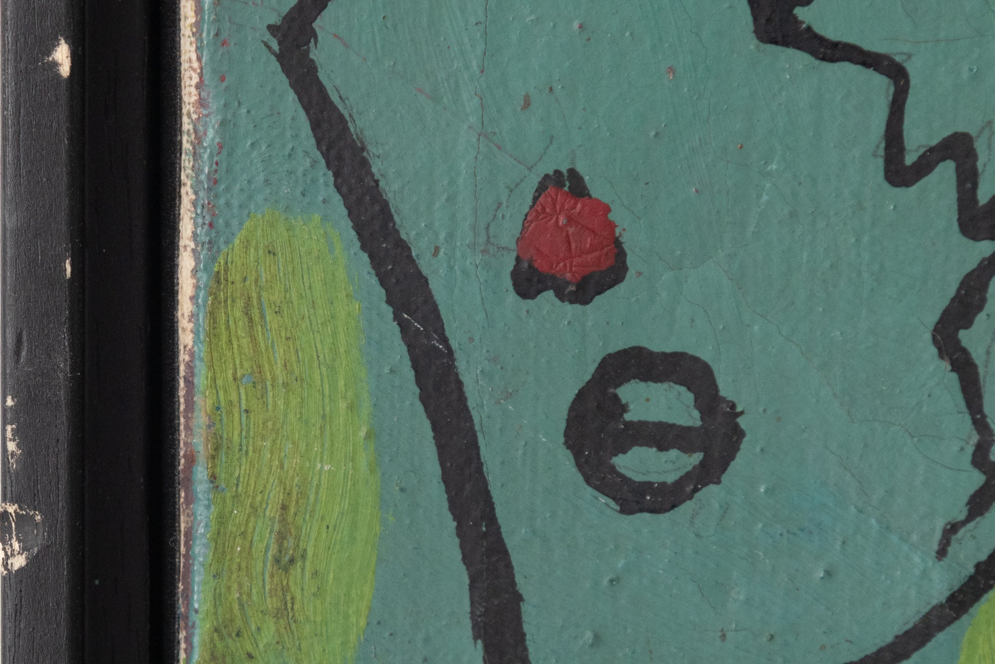 Artwork by Unknown, Abstract Figures, Made of Oil on canvas 