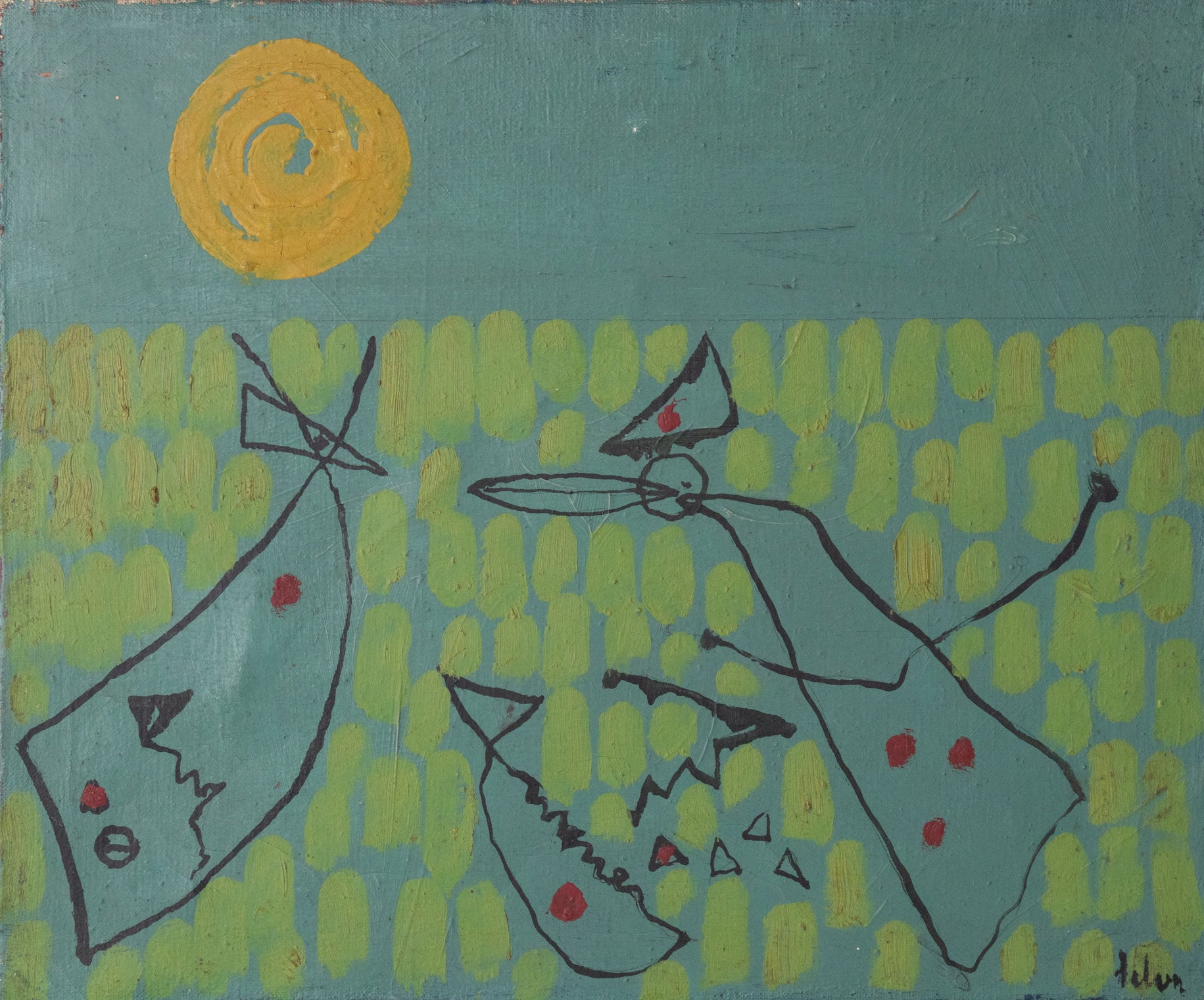 Abstract Figures by Unknown, Second half of the 20th century