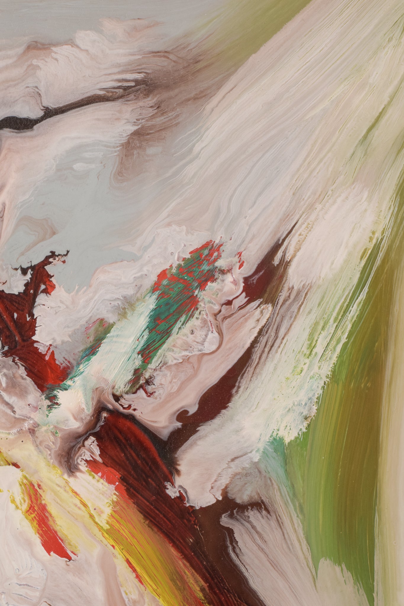 Artwork by Unknown, Abstract Oil Painting - Signed 'Manel', Made of Oil on board 