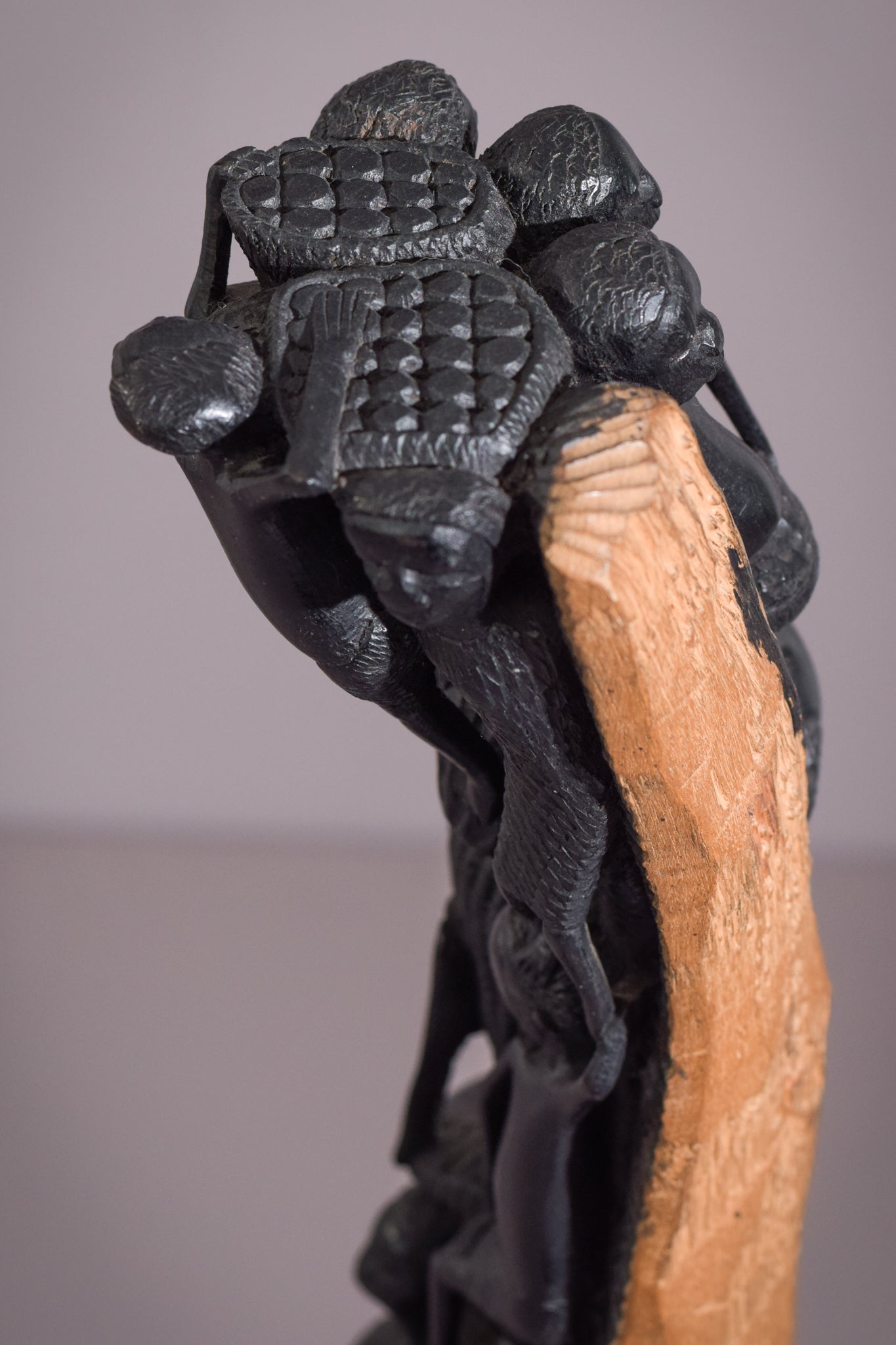 Artwork by Unknown, African - Figural Post Carving, Made of Wood 