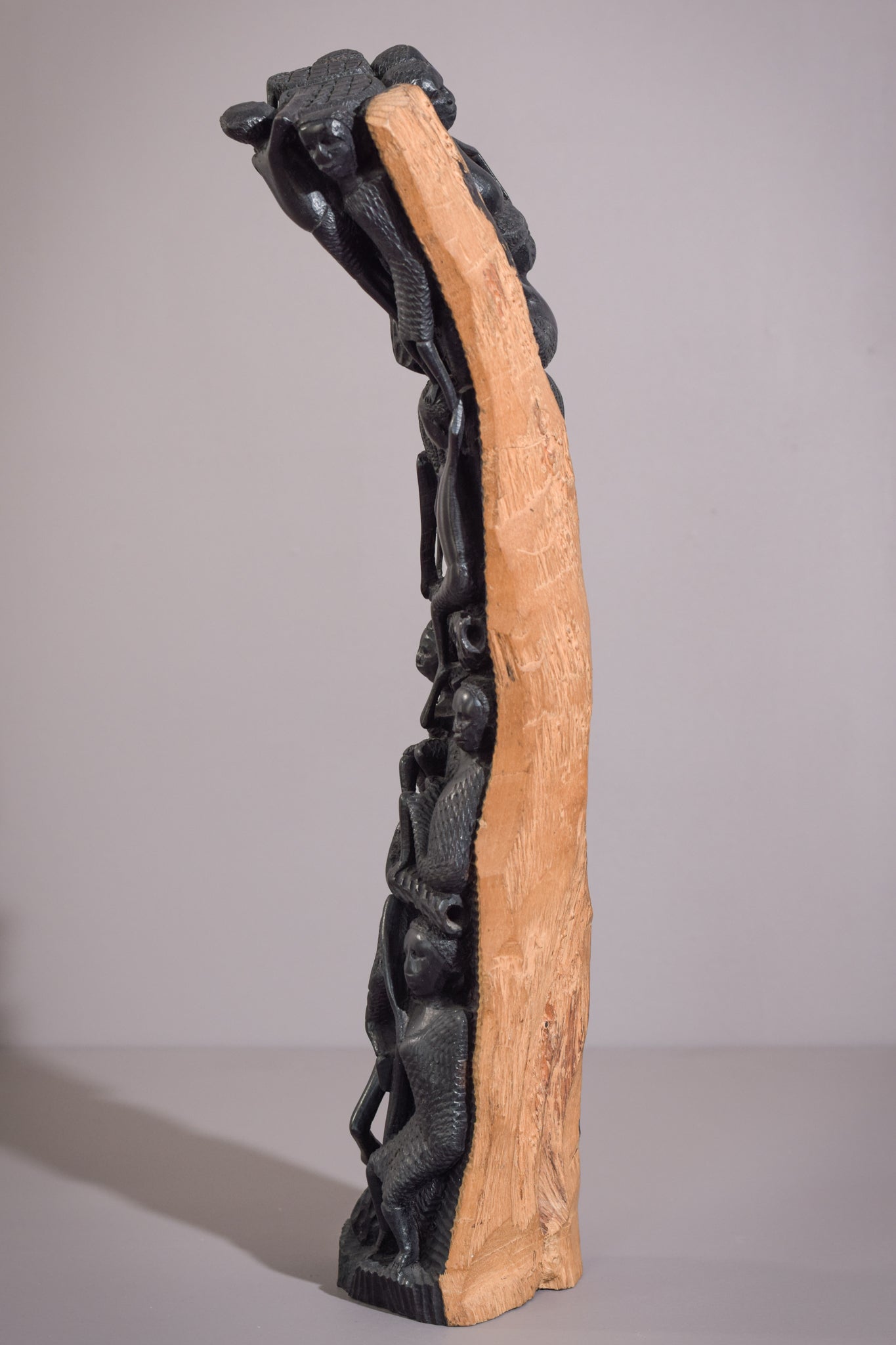 Artwork by Unknown, African - Figural Post Carving, Made of Wood 
