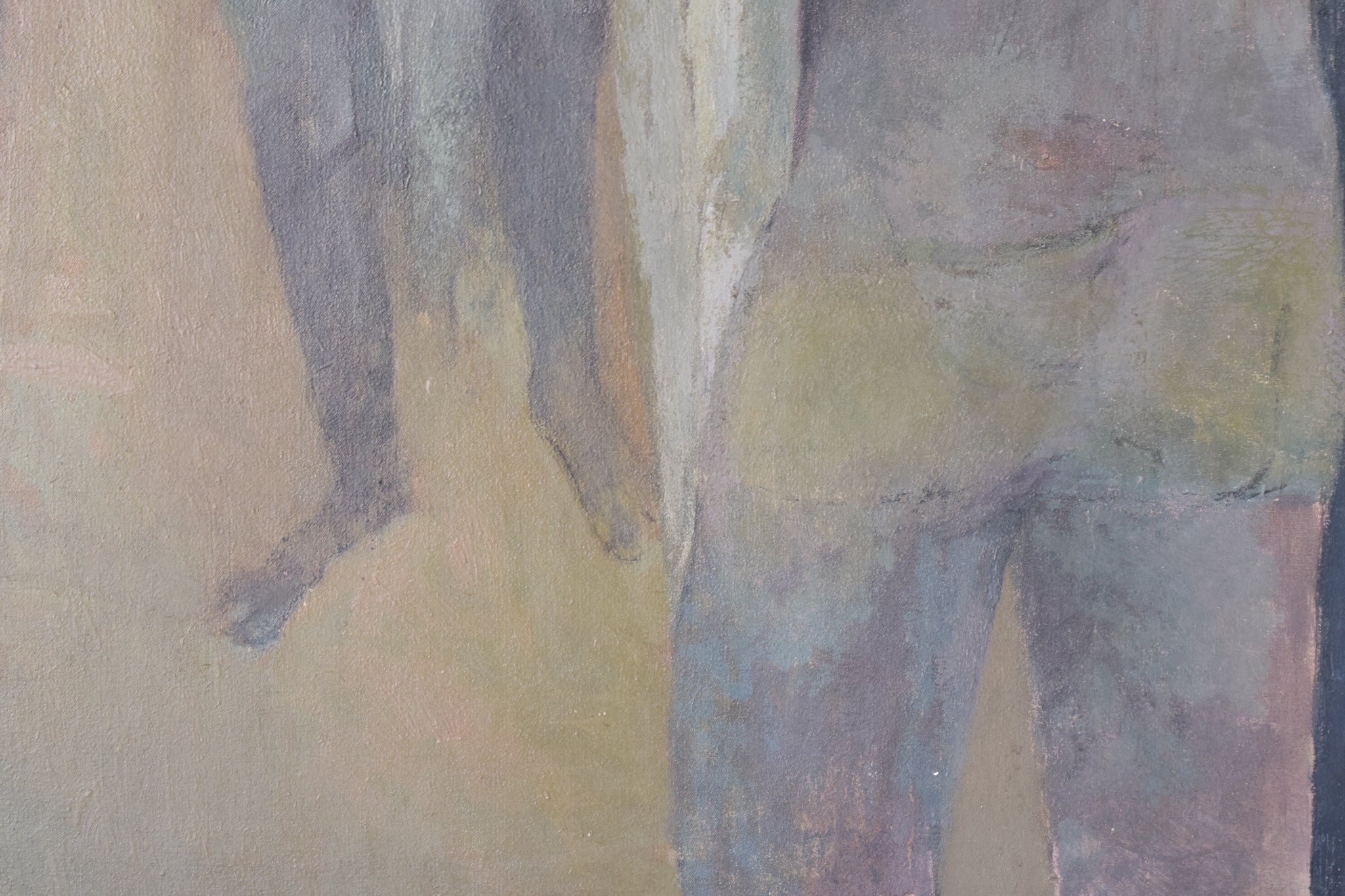 Artwork by Unknown, Bathers, Made of Oil on canvas 