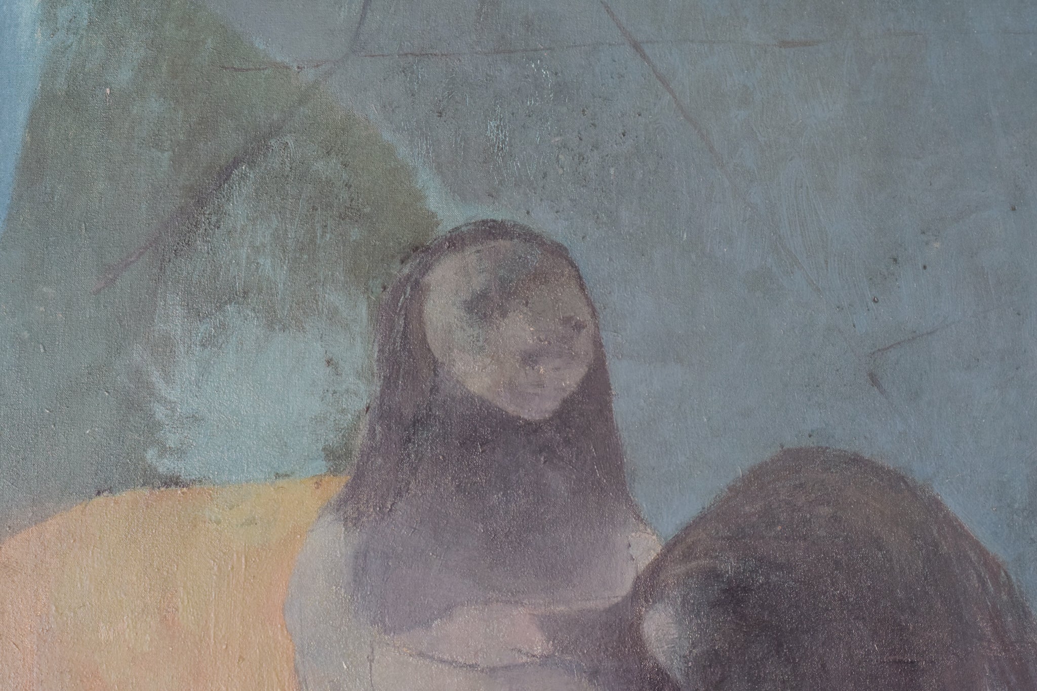 Artwork by Unknown, Bathers, Made of Oil on canvas 