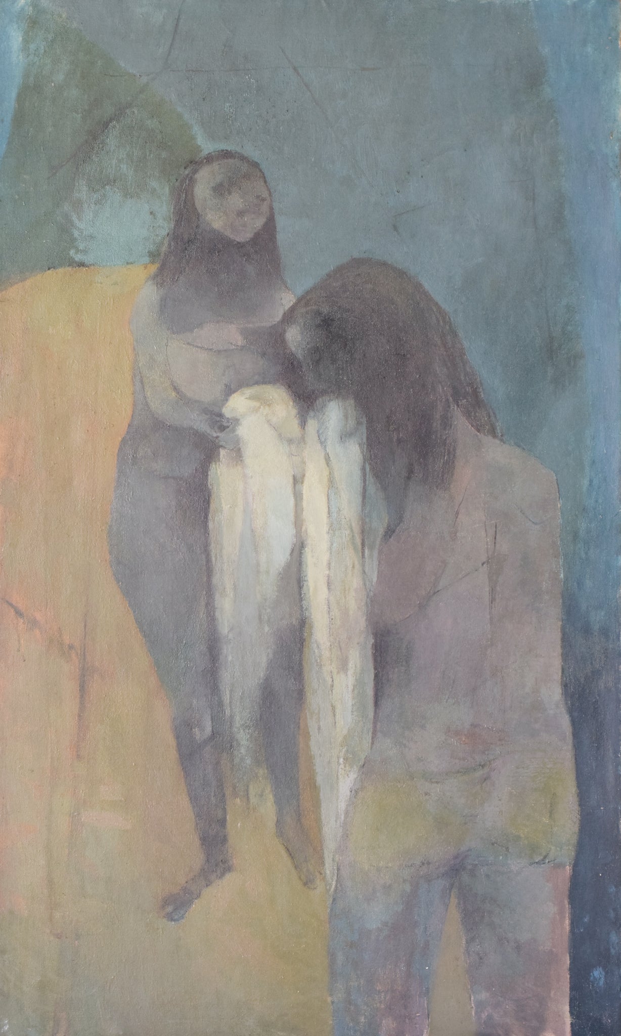 Artwork by Unknown, Bathers, Made of Oil on canvas 
