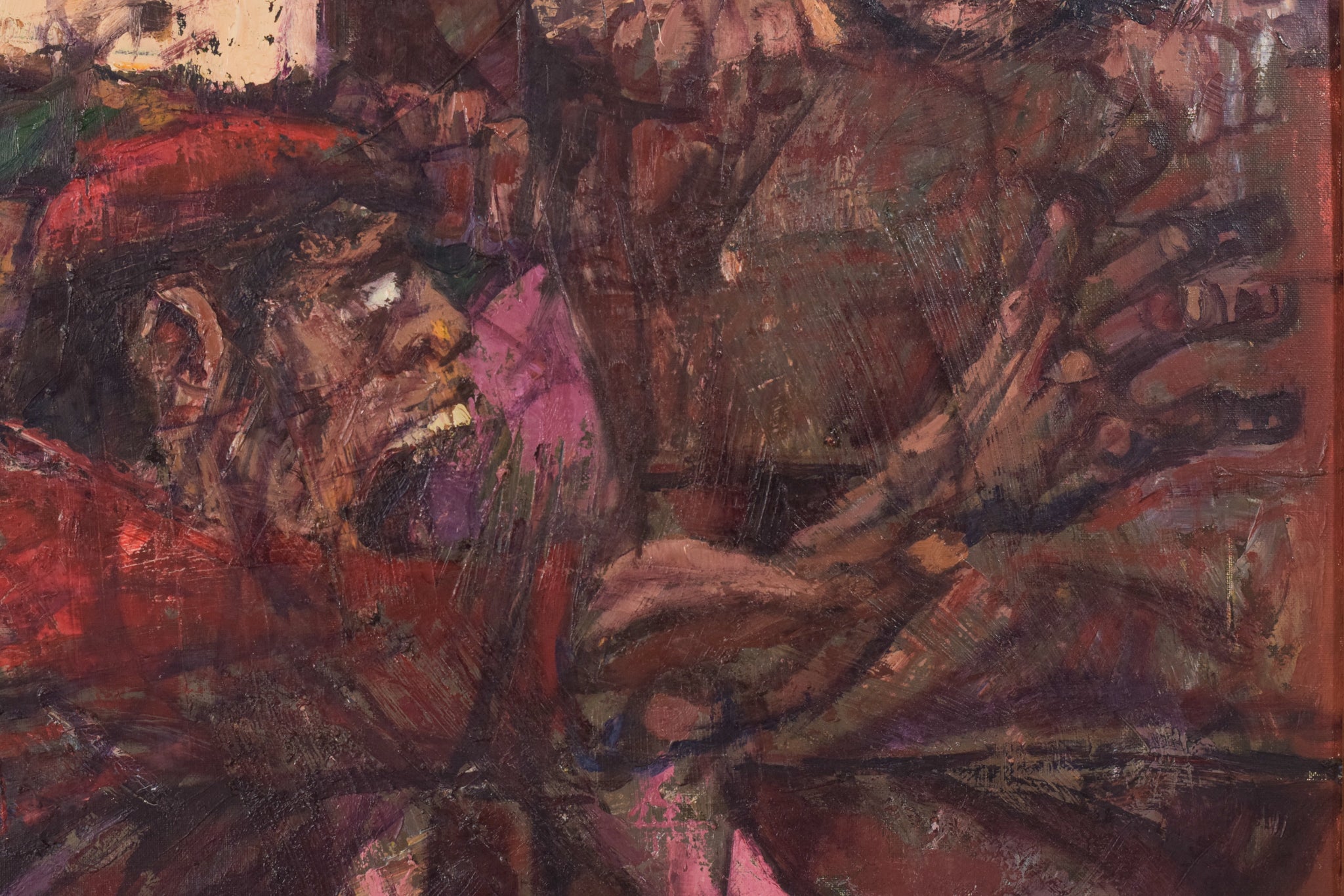 Artwork by Unknown, Battle Painting, Made of Oil on canvas 