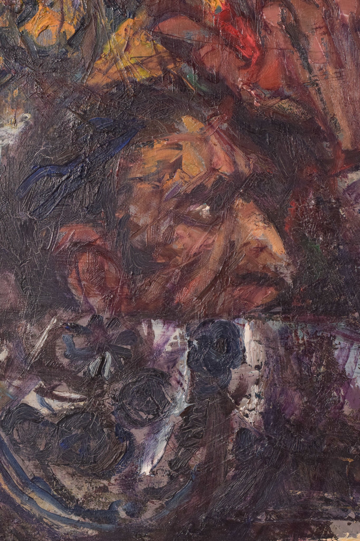 Artwork by Unknown, Battle Painting, Made of Oil on canvas 