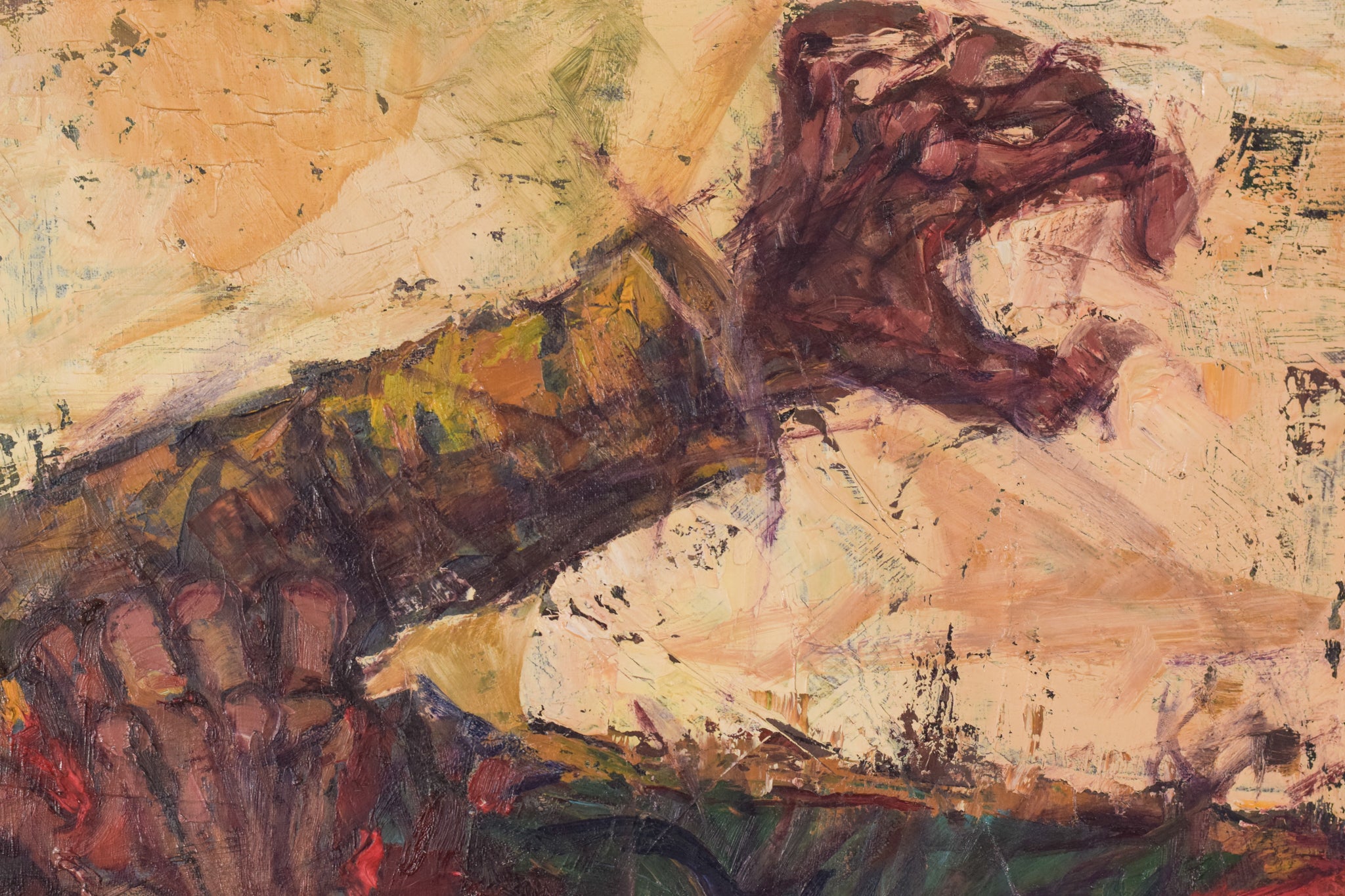 Artwork by Unknown, Battle Painting, Made of Oil on canvas 