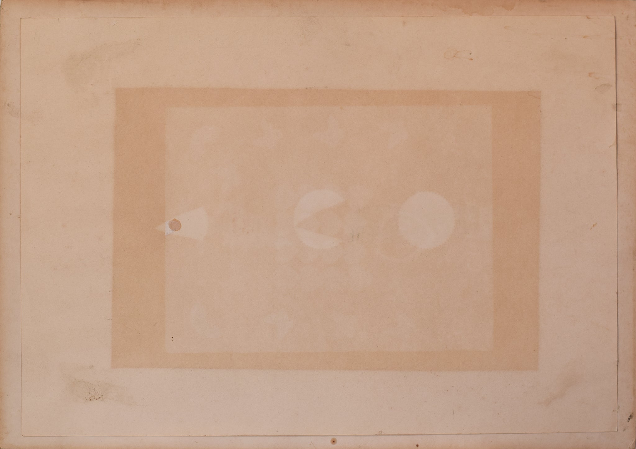 A piece of paper with a drawing of a city on it.