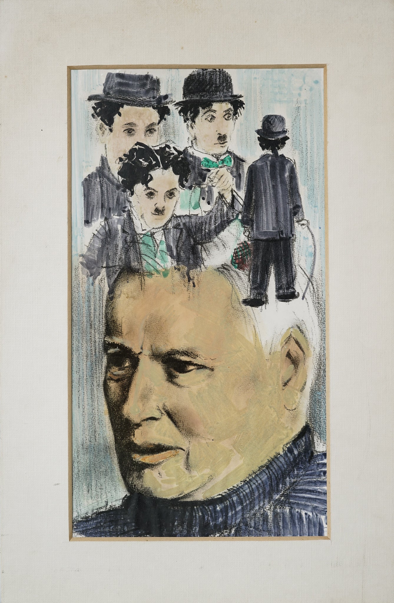 Artwork by Unknown, Charlie Chaplin, Made of Pen and ink 