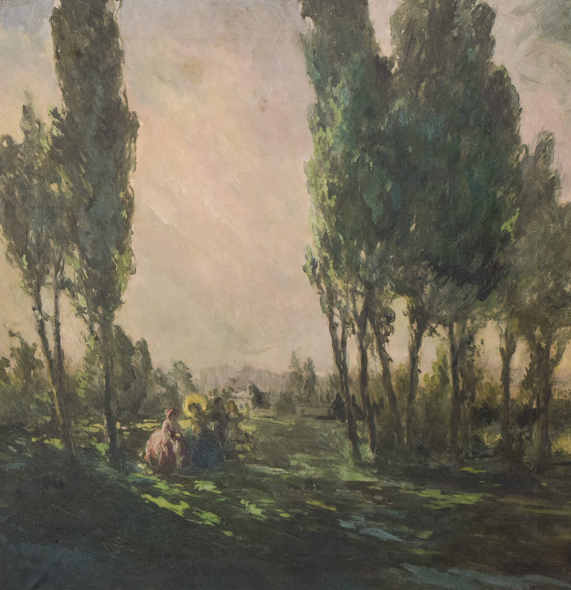 Classical Ladies in a Landscape  by Unknown, Second half 20th century