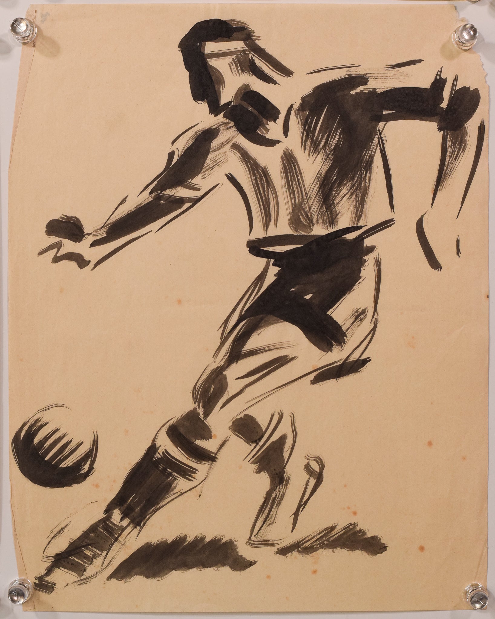 Artwork by Unknown, Collection of 12 - Pen and Ink Cartoons, Made of Pen and ink 