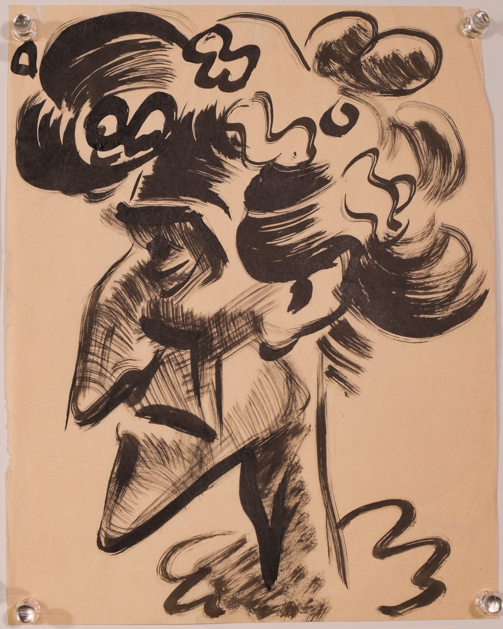 Artwork by Unknown, Collection of 12 - Pen and Ink Cartoons, Made of Pen and ink 