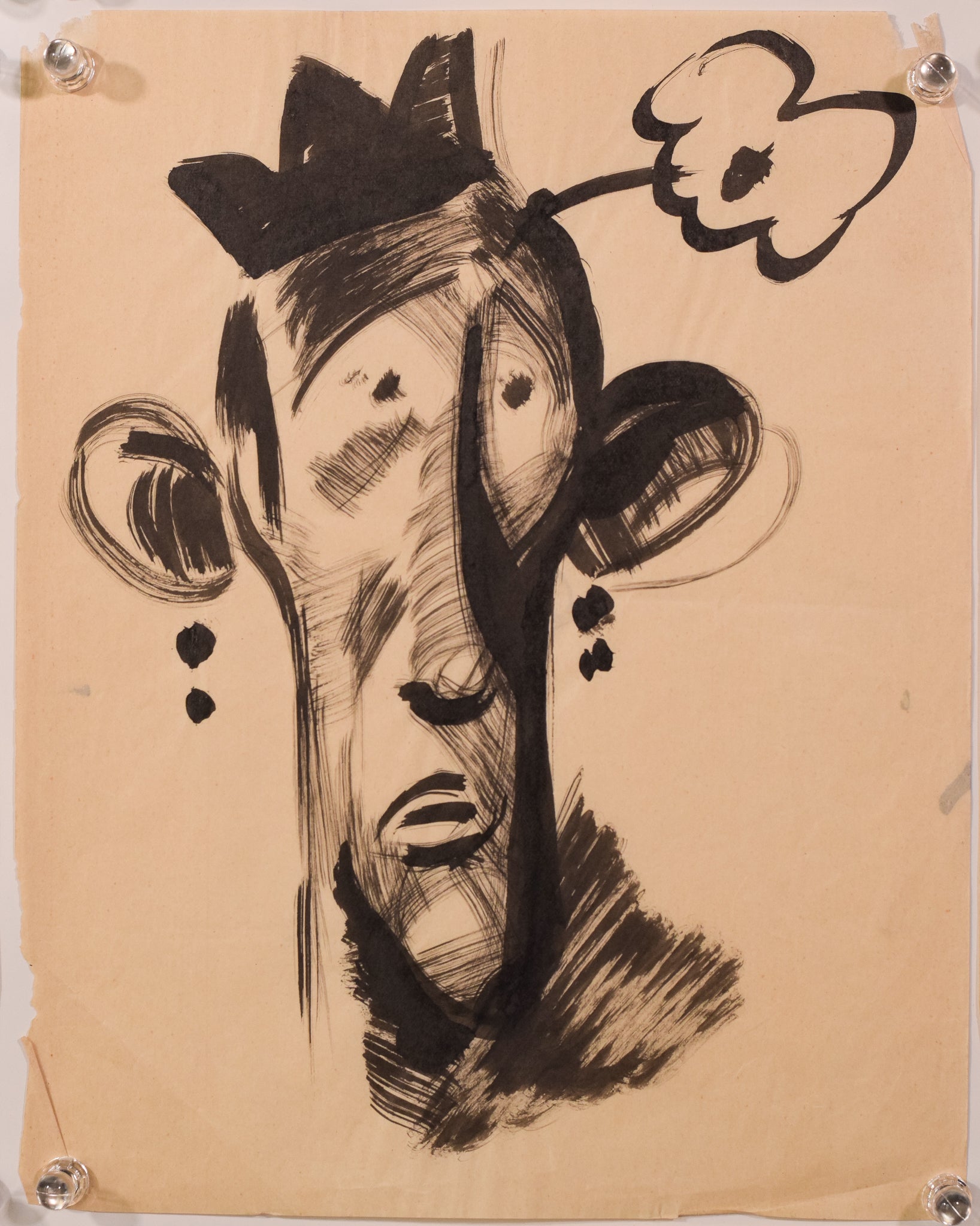 Artwork by Unknown, Collection of 12 - Pen and Ink Cartoons, Made of Pen and ink 