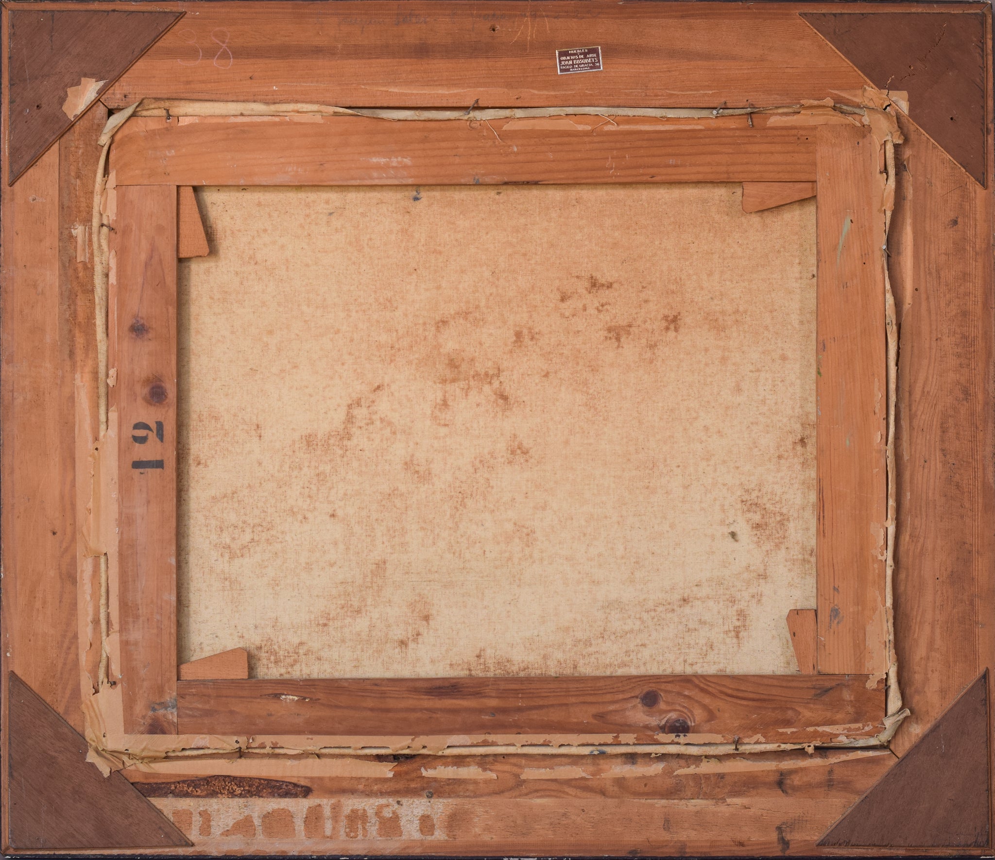 Artwork by Unknown, E. Palá - Impressionist Coastal Seascape, Made of Oil on canvas 