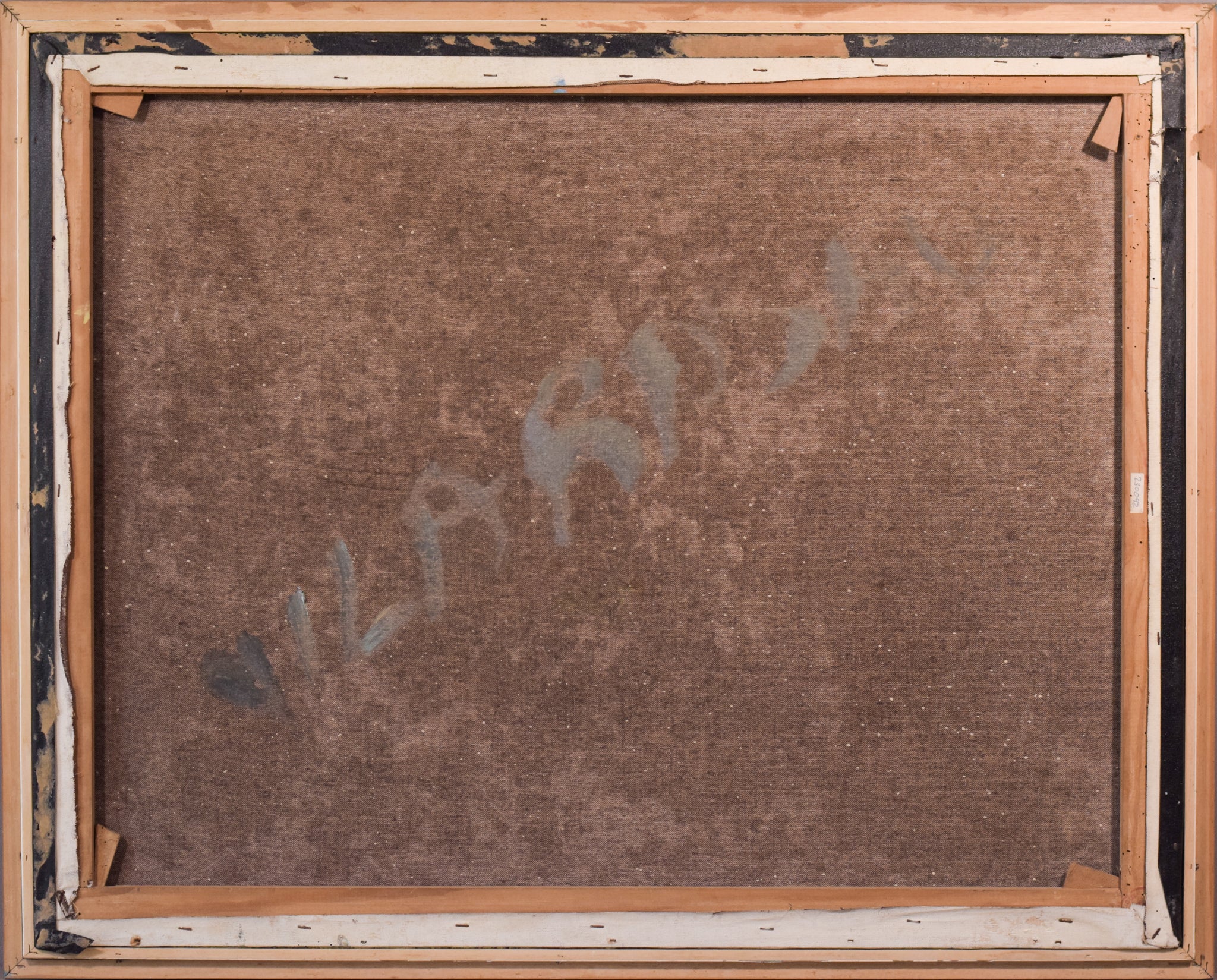 A painting of a table with a bowl of fruit on it.