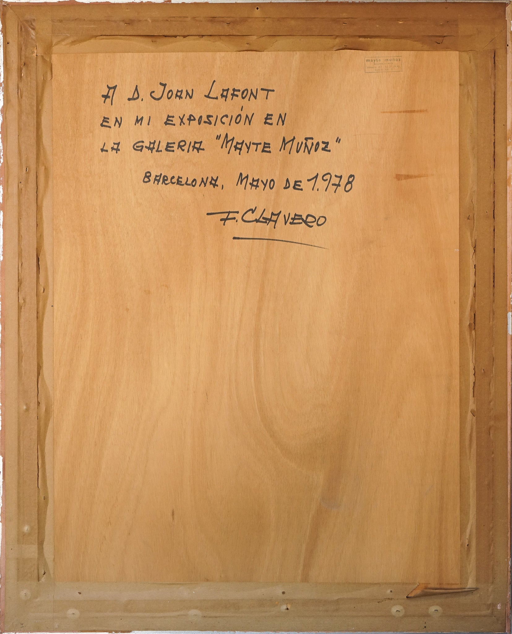 A painting of ducks walking down a sidewalk next to a fountain.