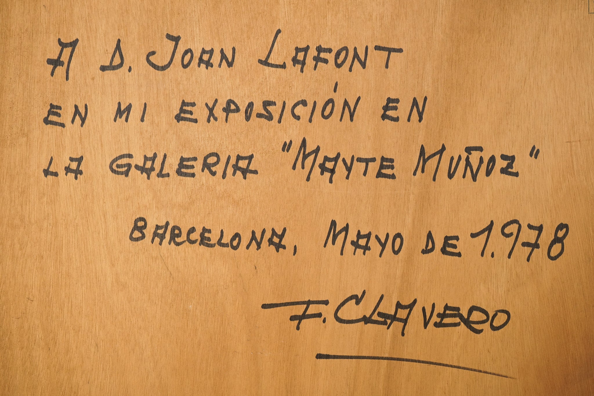 A painting of ducks walking down a sidewalk next to a fountain.