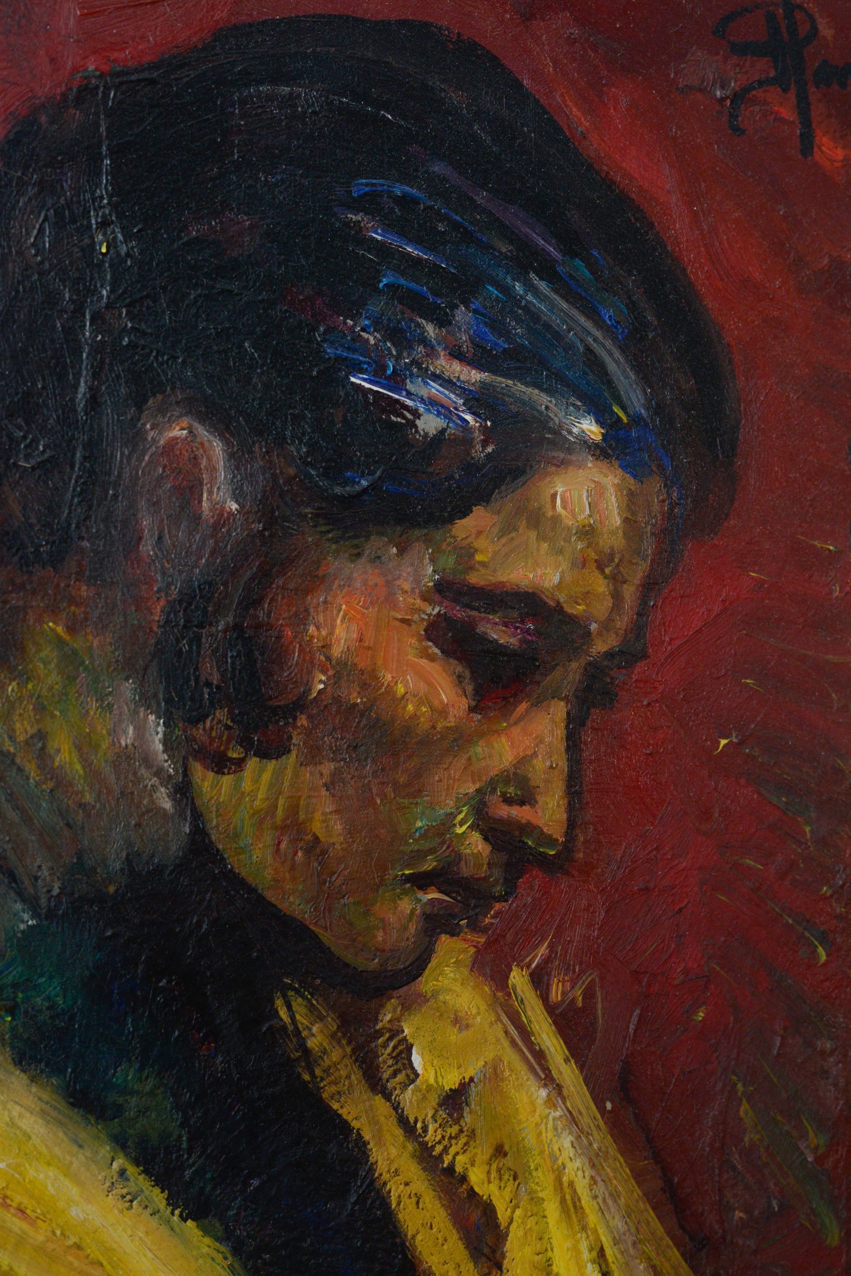 Artwork by Unknown, Gypsy Lady, Made of Oil on canvas 