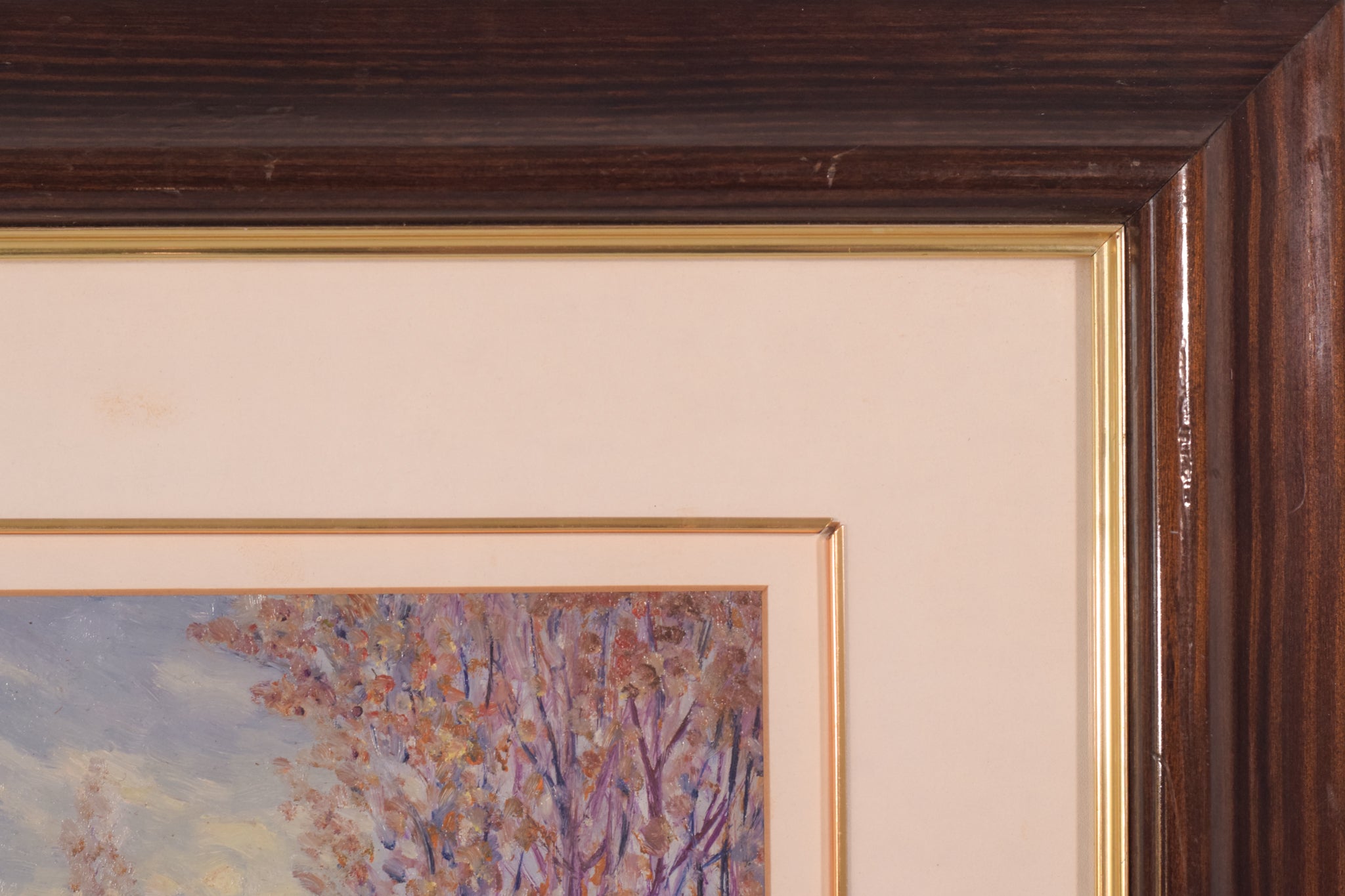 Artwork by Unknown, Impressionist - Landscape, Made of Oil on board 