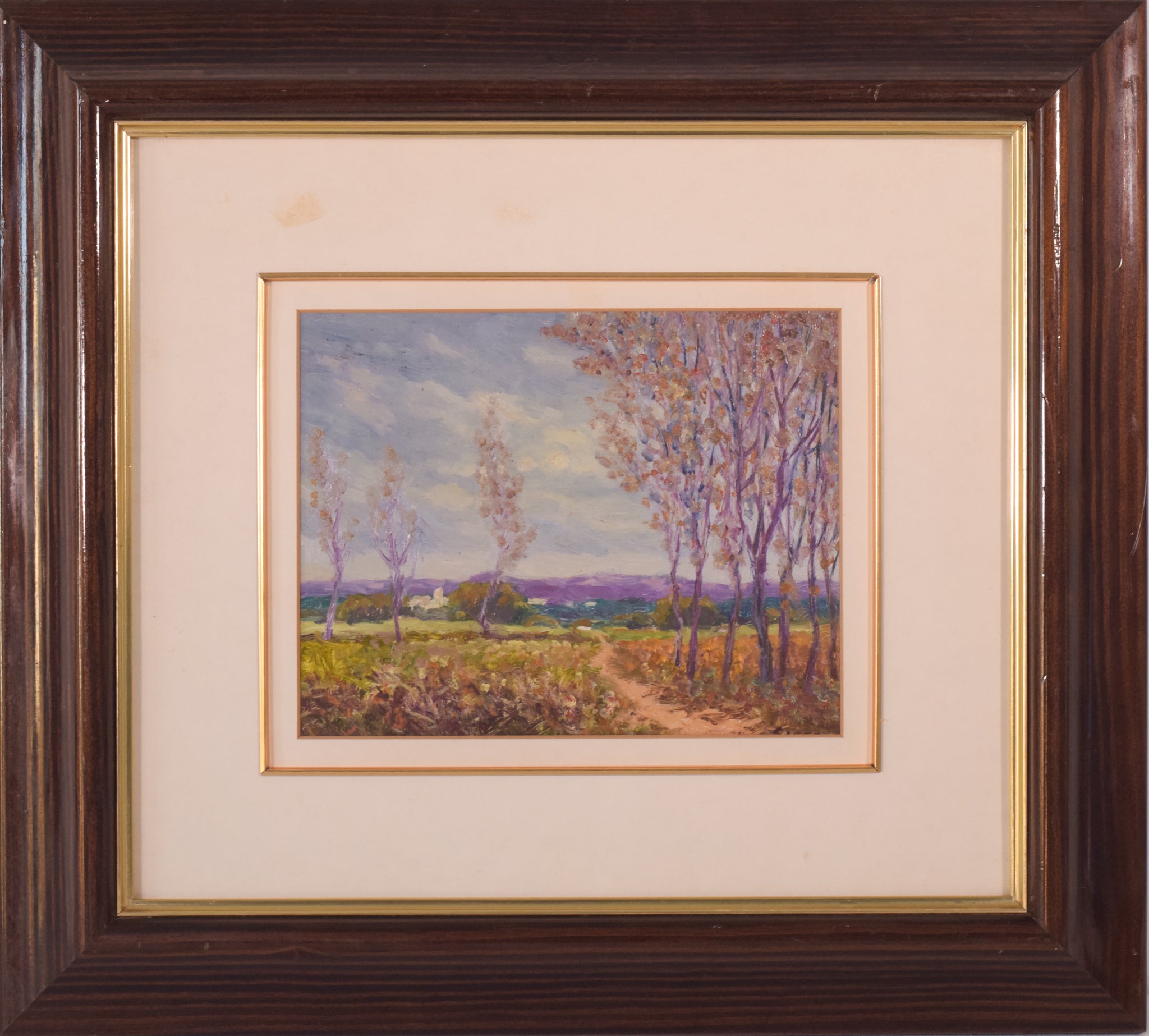 Artwork by Unknown, Impressionist - Landscape, Made of Oil on board 