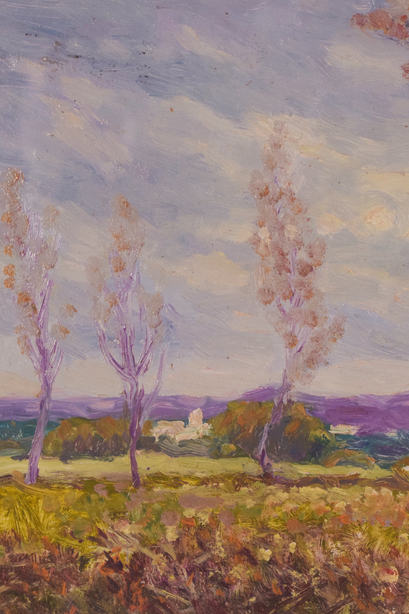 Artwork by Unknown, Impressionist - Landscape, Made of Oil on board 