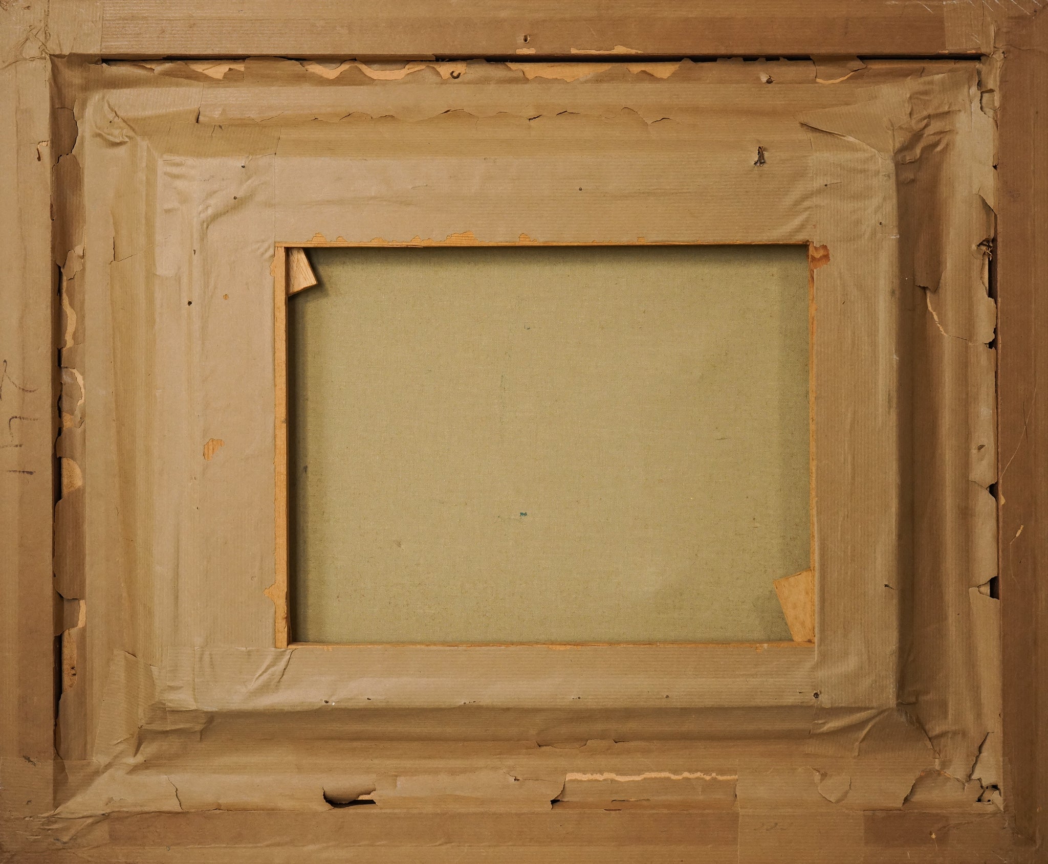 A painting of a woman wearing a yellow hat.