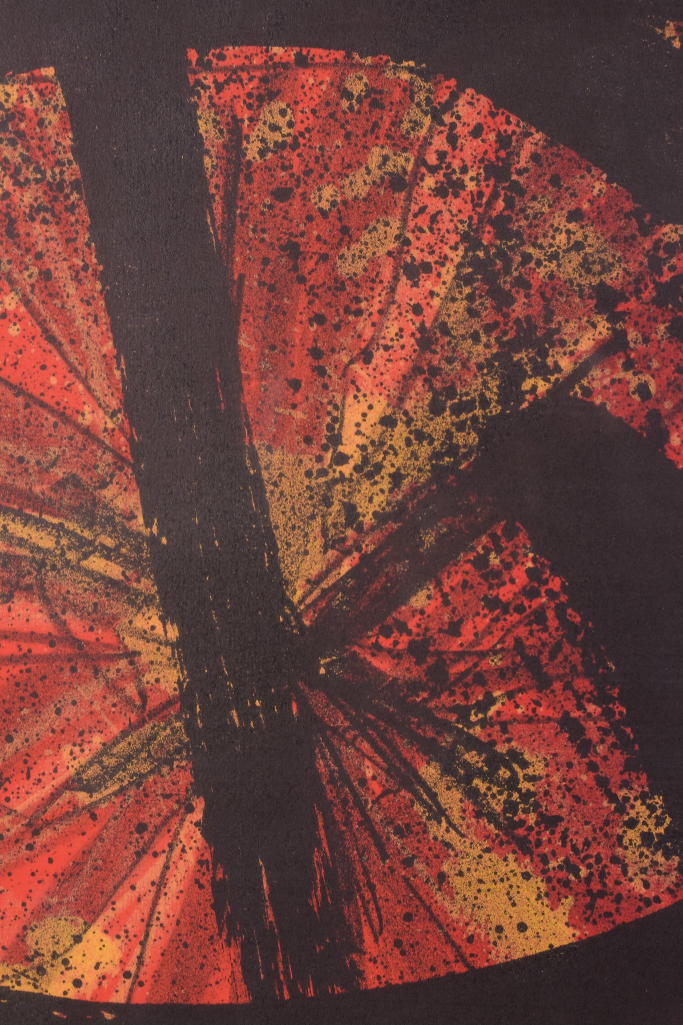 Artwork by Unknown, Limited Edition - Abstract Lithograph, Made of Pen and ink 