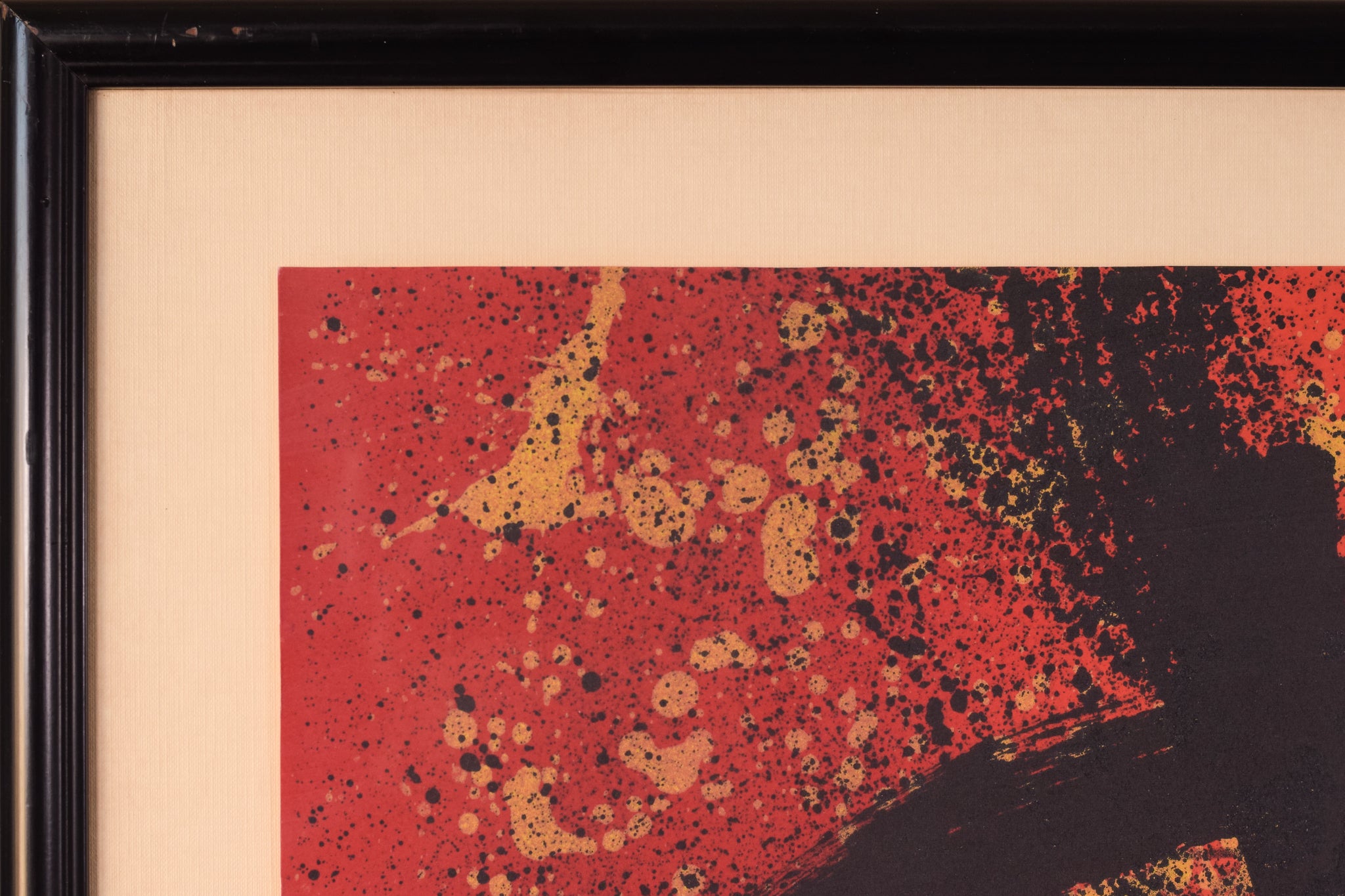 Artwork by Unknown, Limited Edition - Abstract Lithograph, Made of Pen and ink 