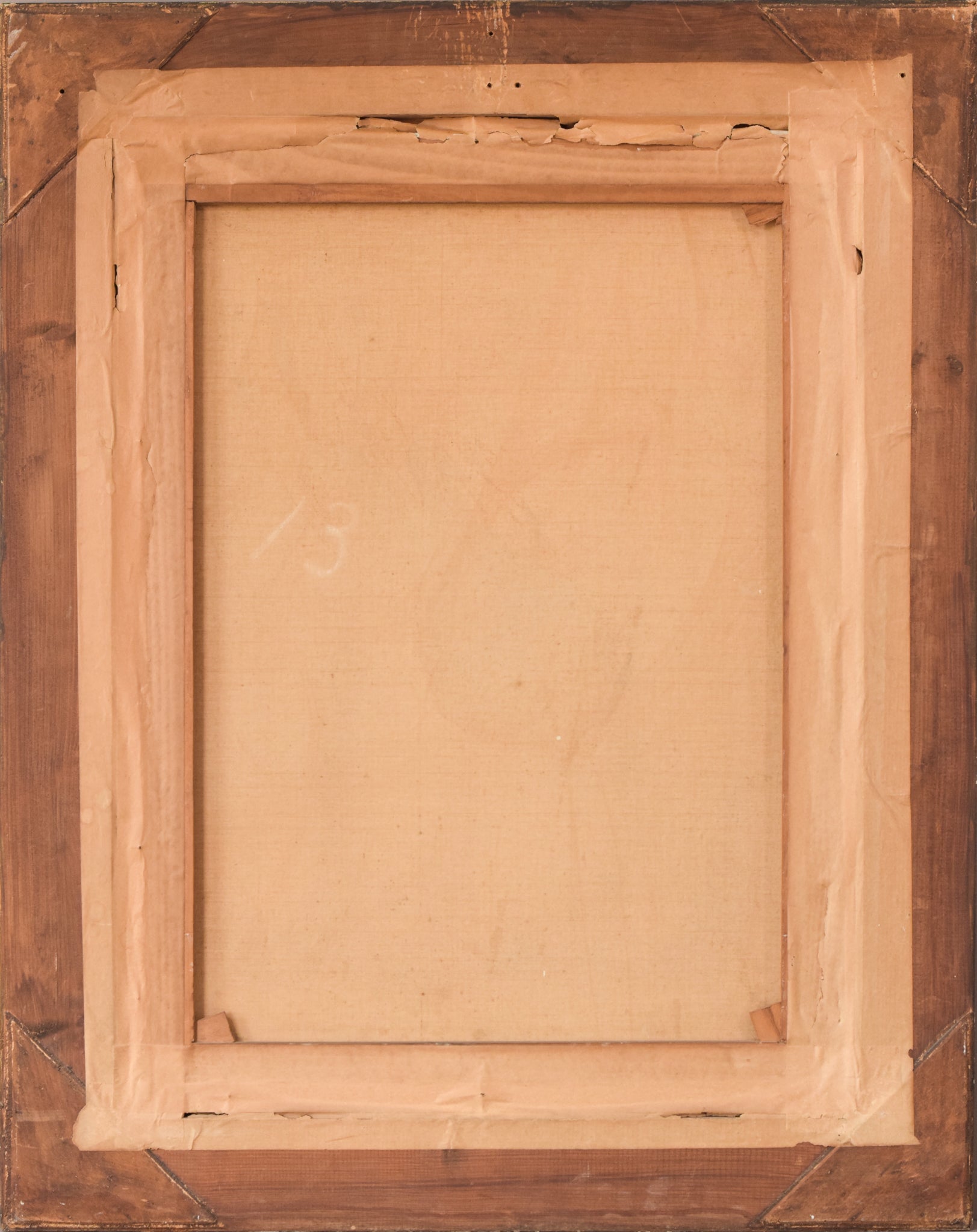 A painting of sunflowers in a vase on a table.