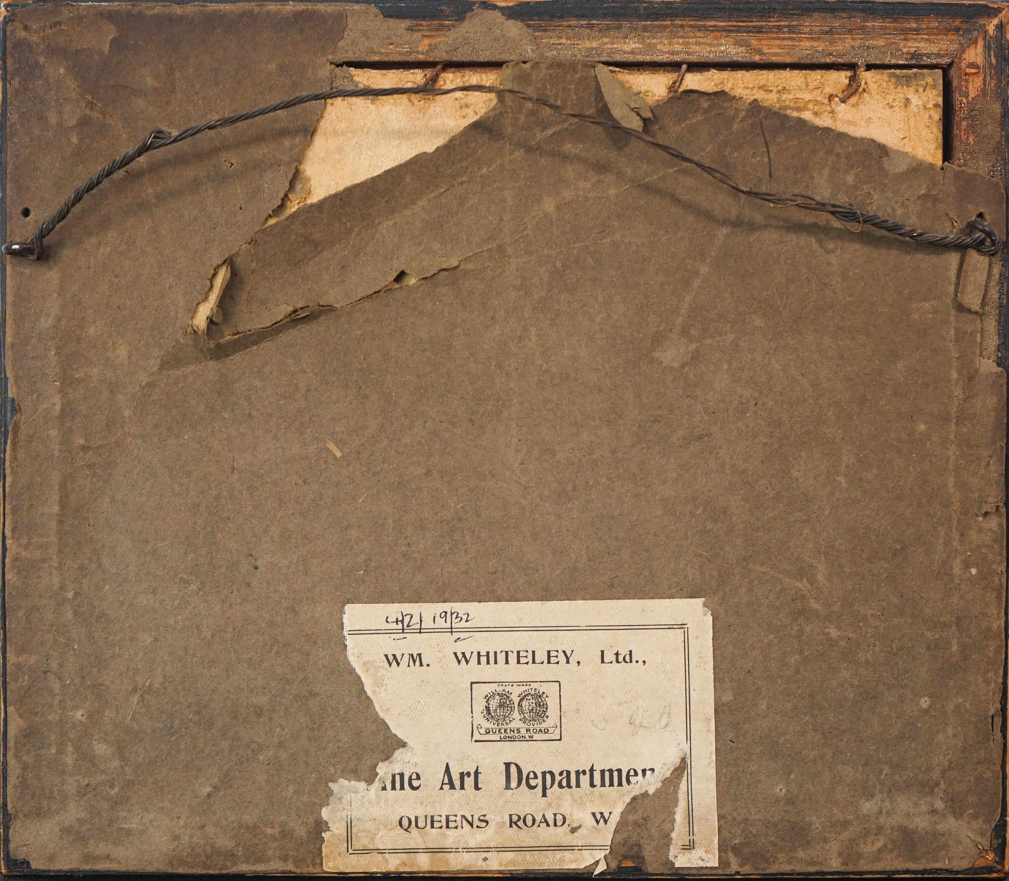 A painting of a mountain and a painting of the same mountain.