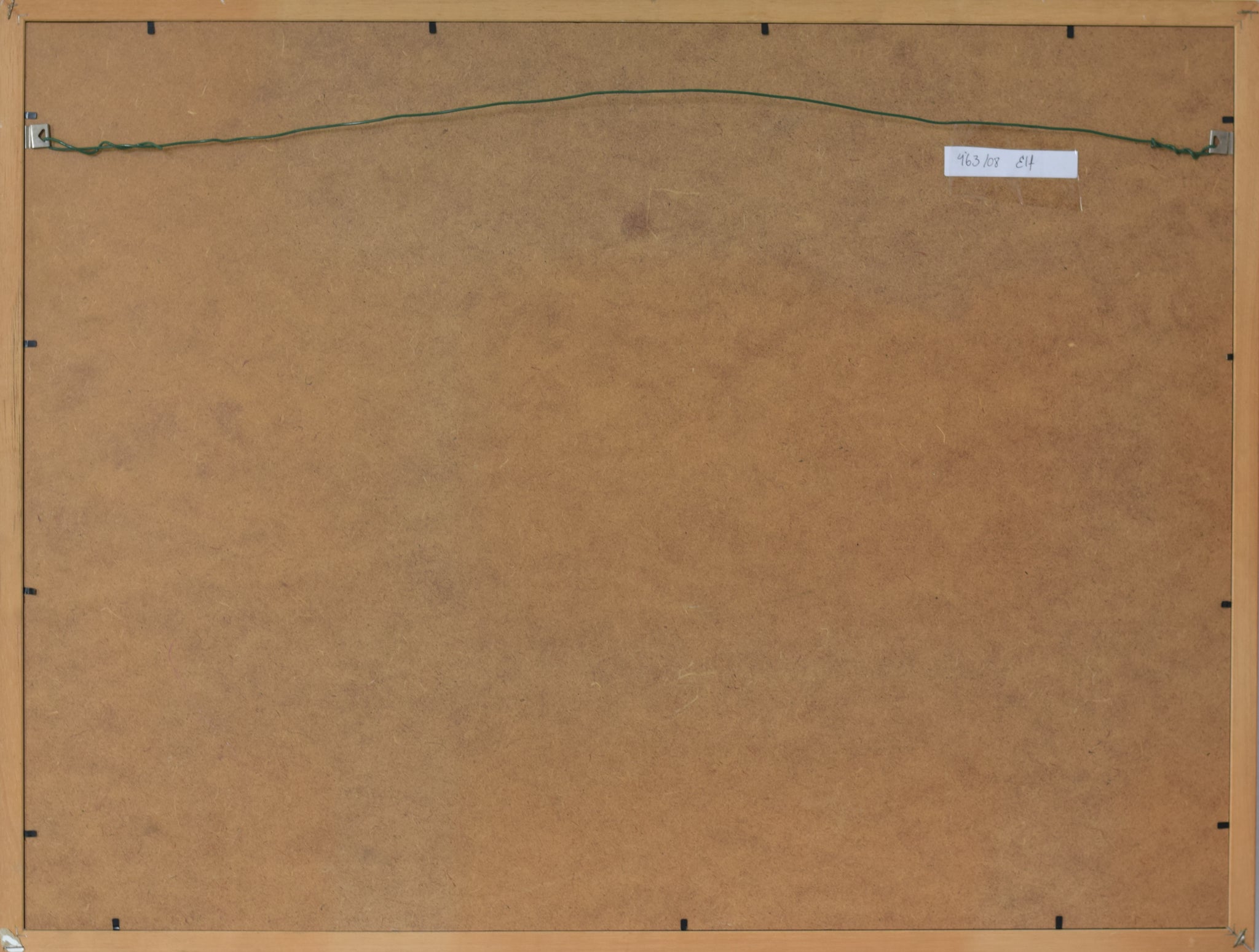 A drawing of a man holding a torch in his hand.