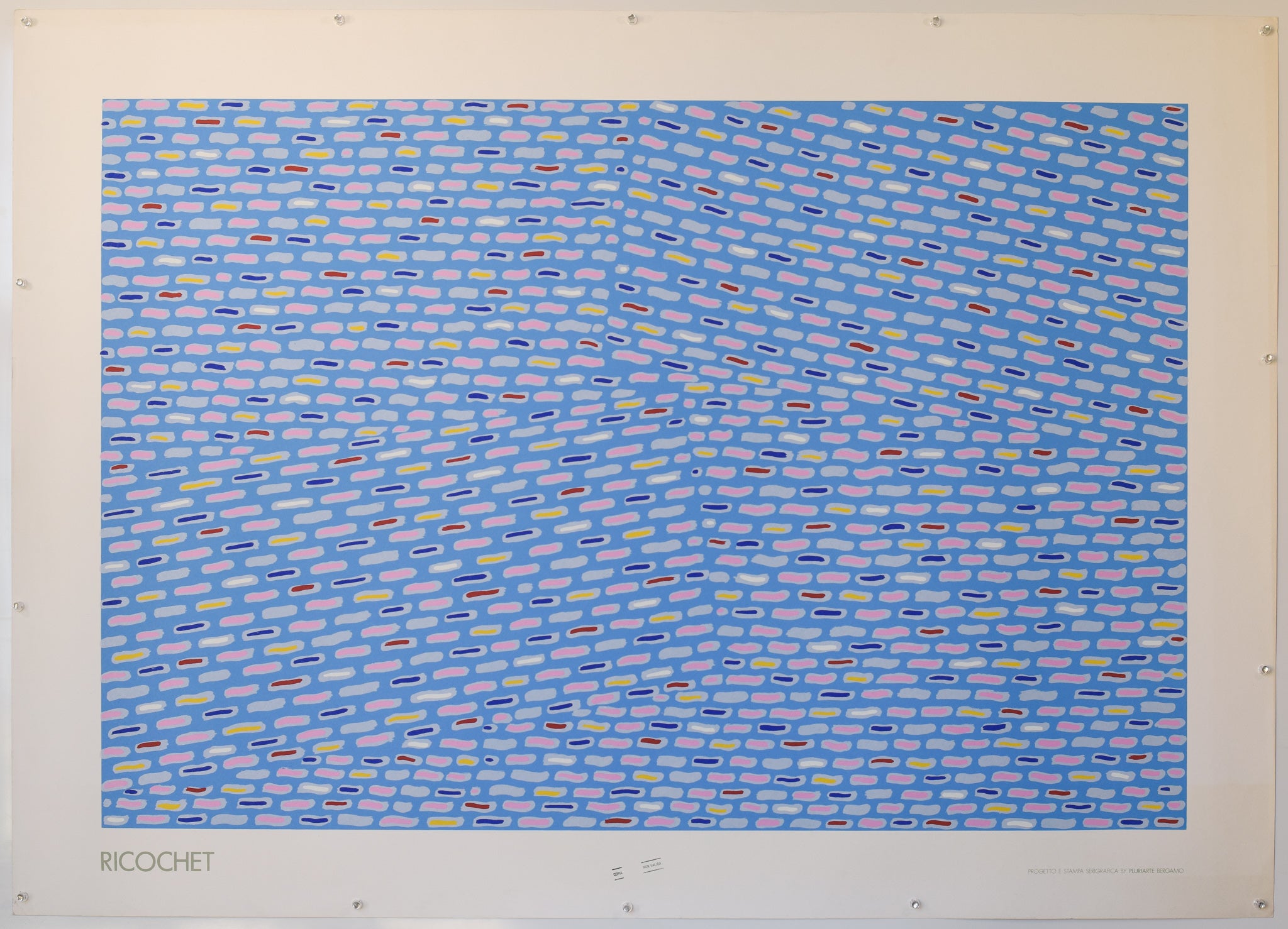 Artwork by Unknown, Original Large Lithograph - Modernist Artists Exhibition Posters - 14 Posters, Made of Lithograph 