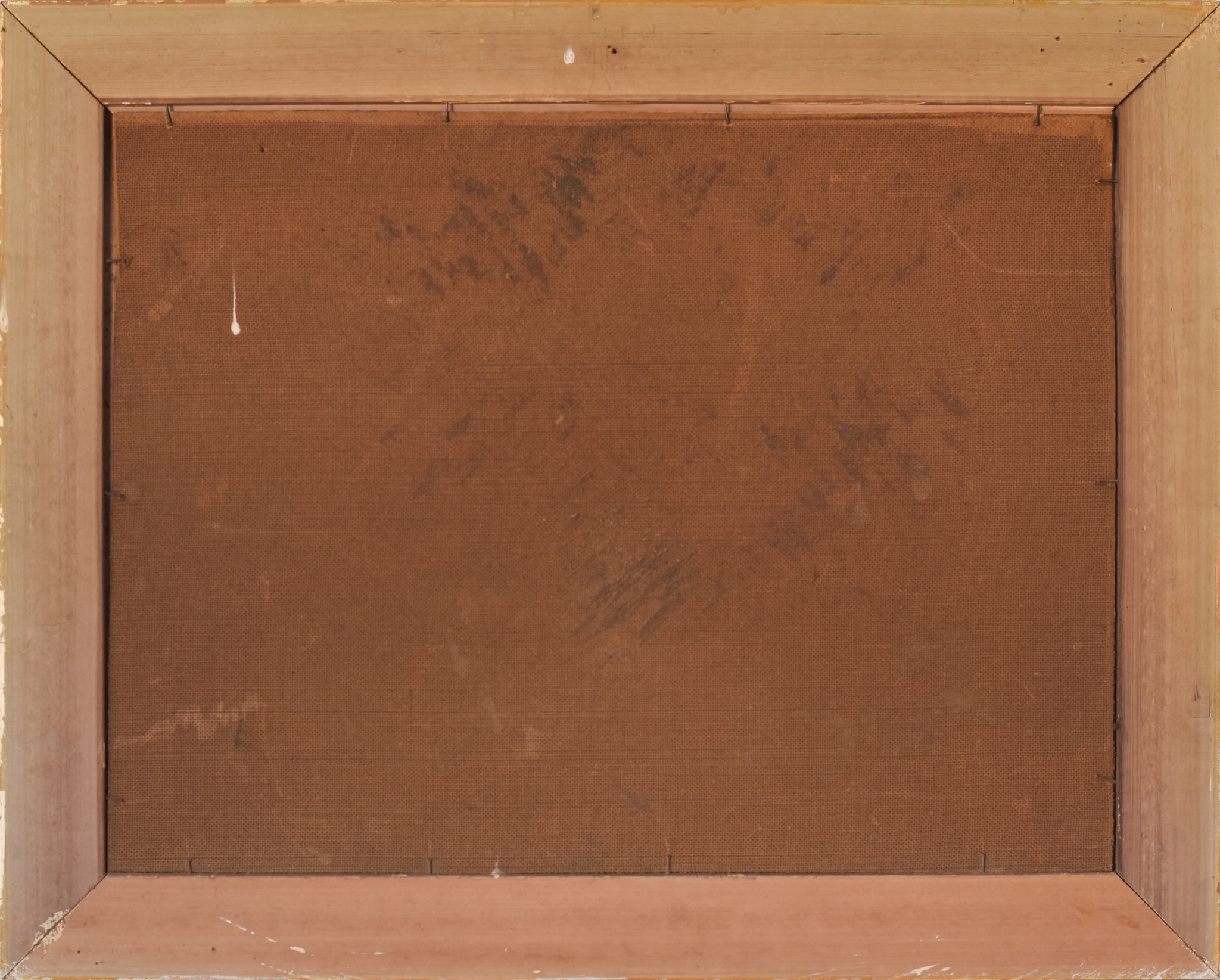 Artwork by Unknown, Painting of a Town in Mixed Media, Made of Mixed media 