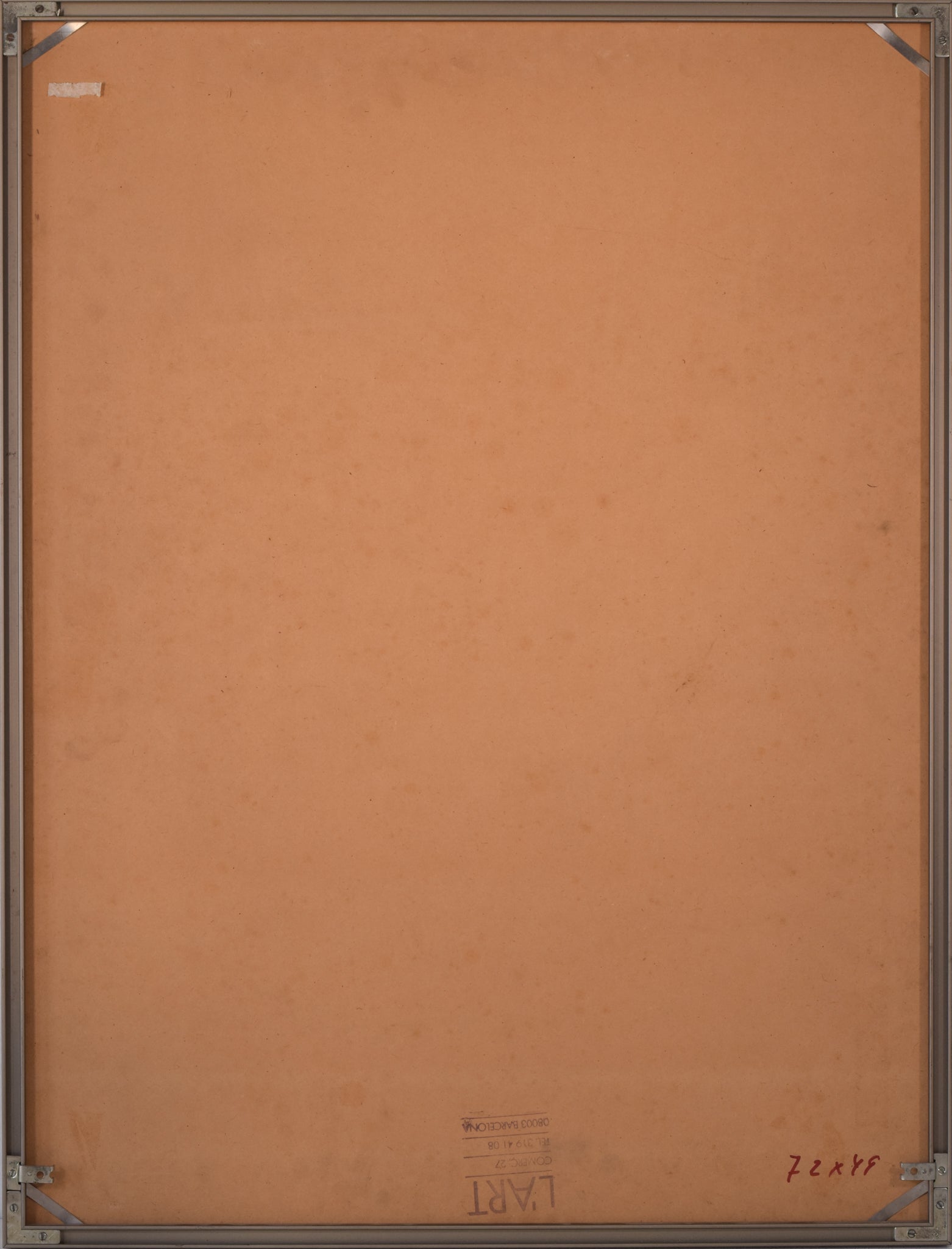 Artwork by Unknown, Painting with Cross, Made of Acrylic 